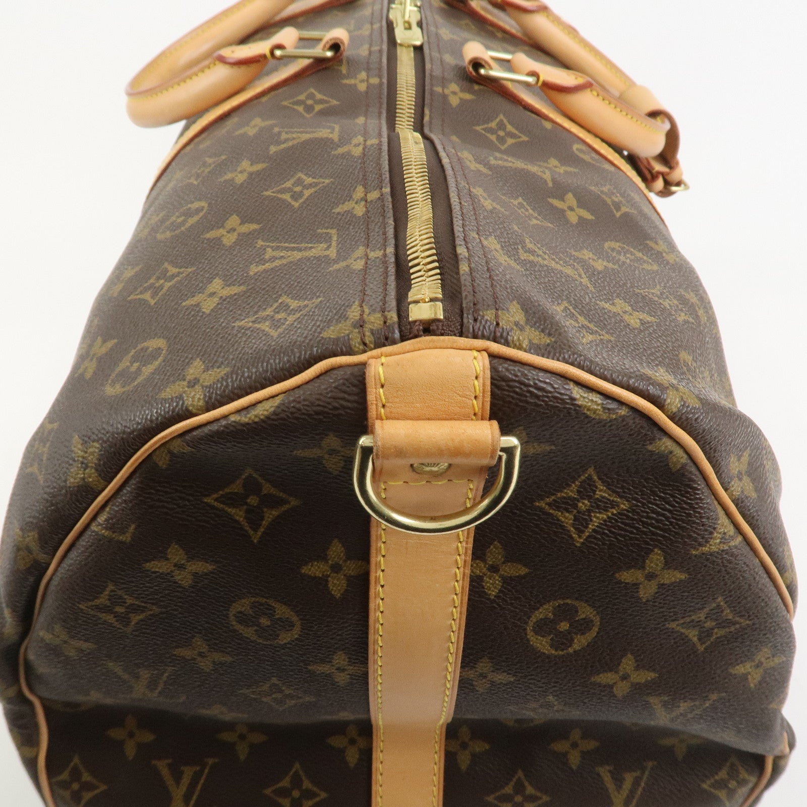 Louis Vuitton Monogram Keep All Bandouliere 60 Boston Bag M41412