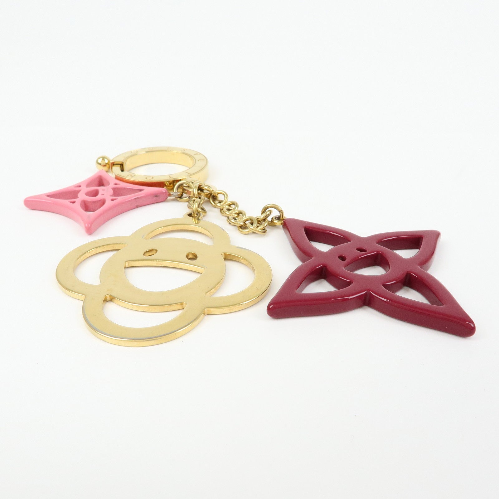 Louis Vuitton Bijou Sac Cosmic Blossom Metal Bag Key Charm M66155