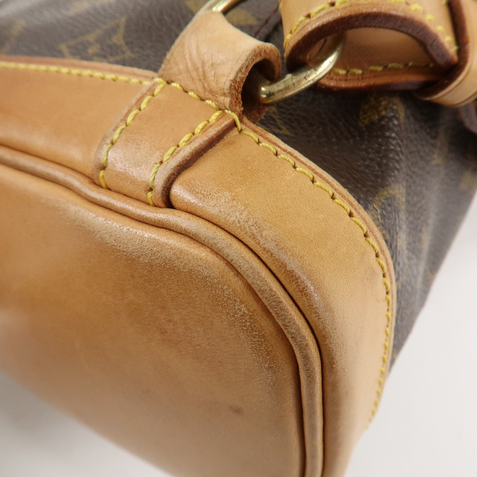 Louis Vuitton Monogram Mini Montsouris Back Pack Brown M51137 Used