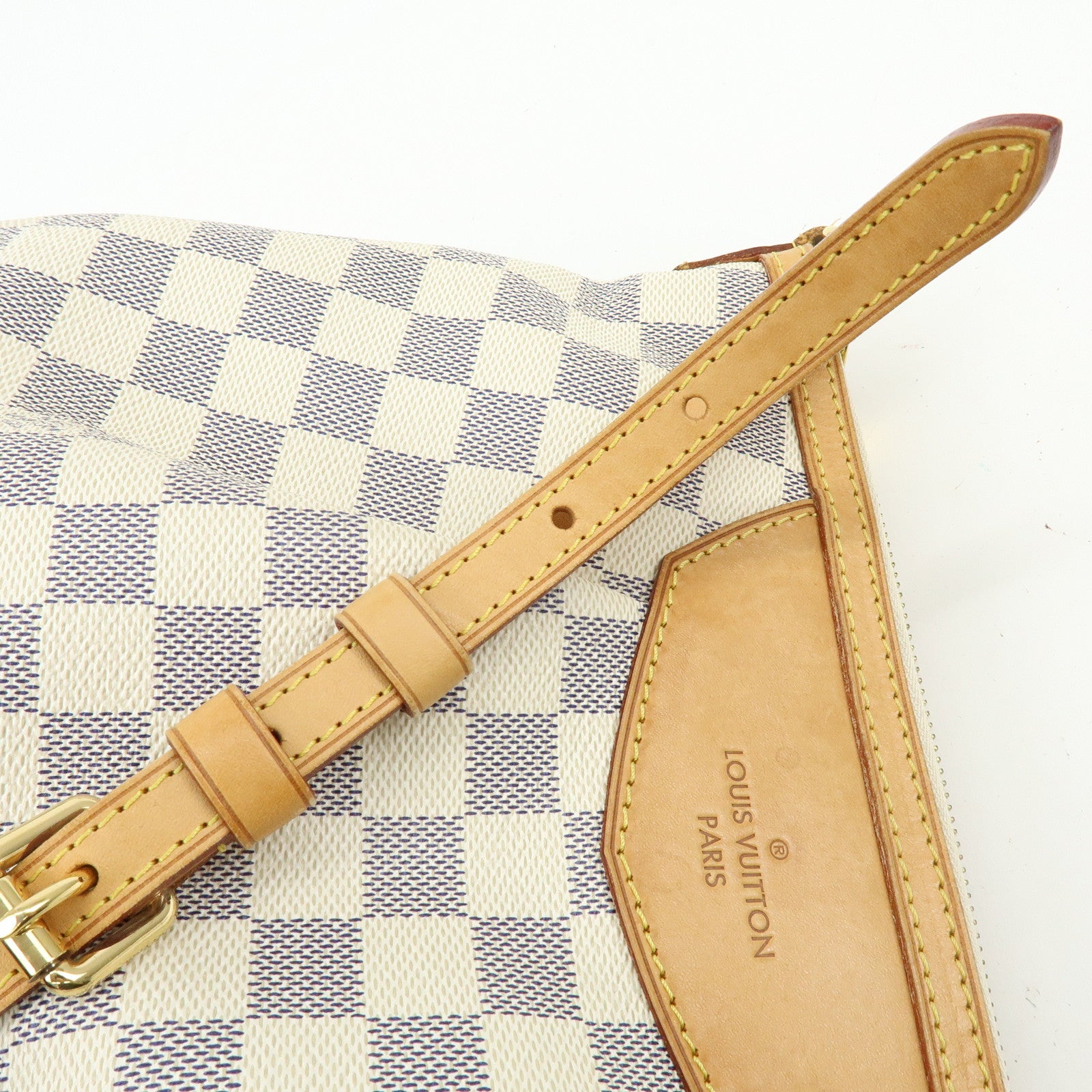 Louis Vuitton Damier Azur Siracusa PM Shoulder Crossbody Bag M41113