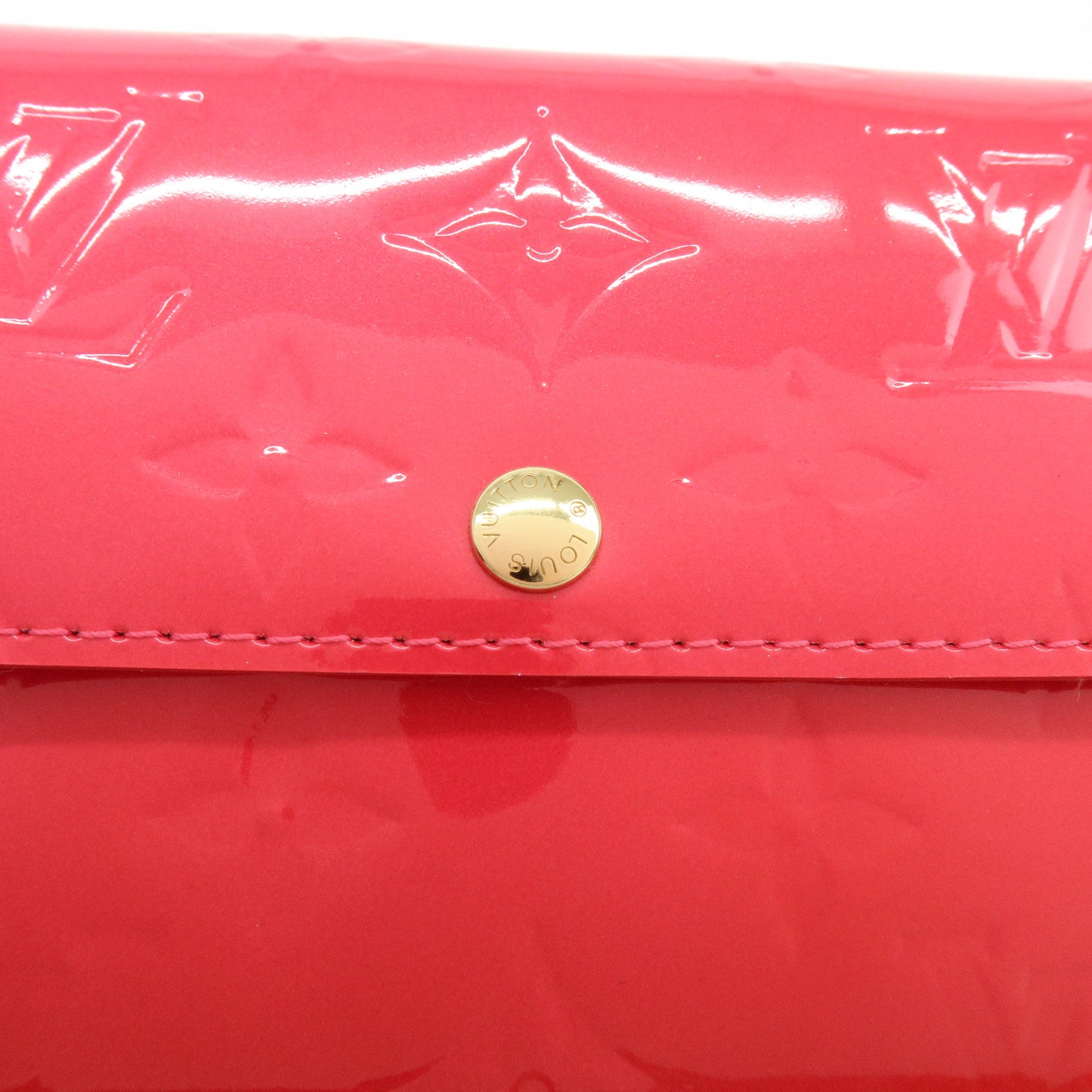 Louis Vuitton Monogram Vernis Portefeuille Sarah Long Wallet M93633