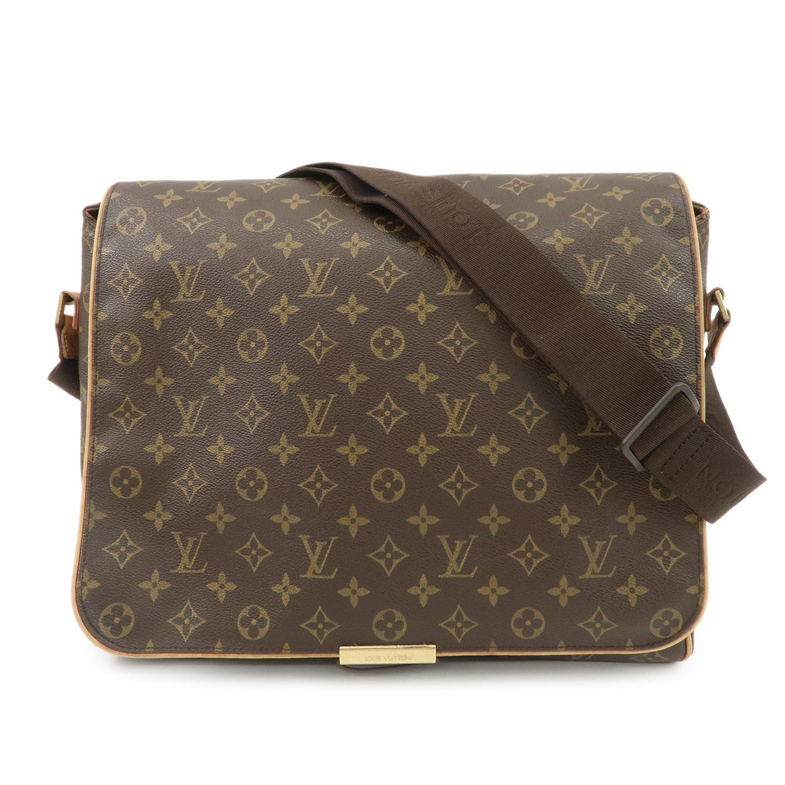 Louis Vuitton Monogram Abbesses Messenger Bag Shoulder Bag M45257 Used