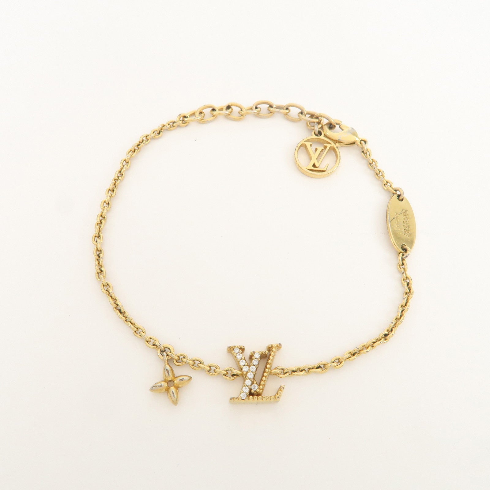 Louis Vuitton LV Iconic Metal Bracelet Gold M00587