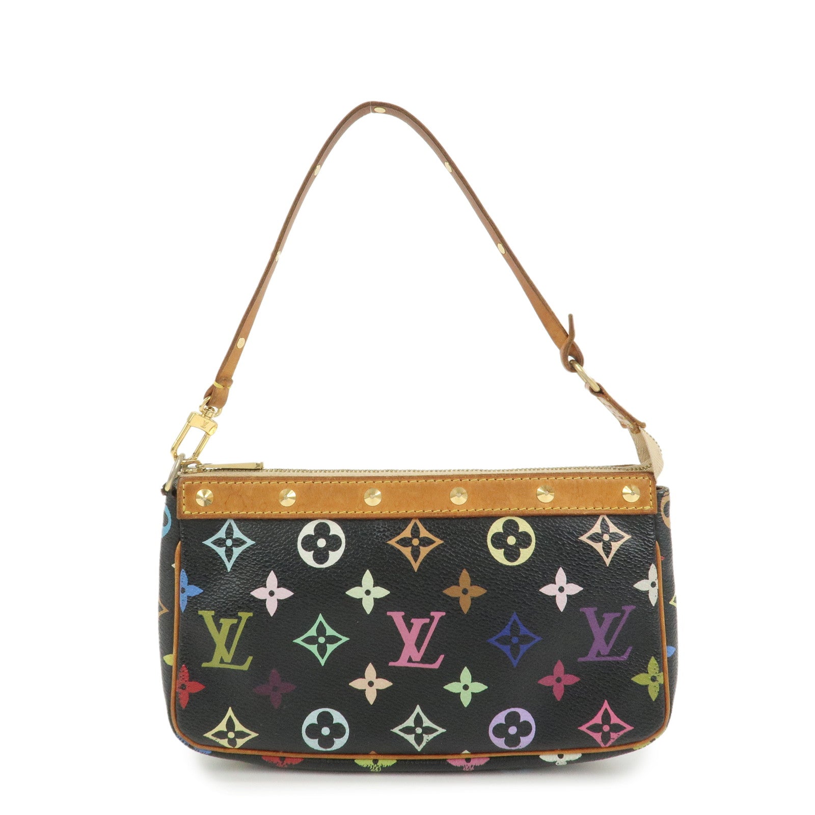 Louis Vuitton Monogram Multicolor Pochette Accessoires Noir M92648