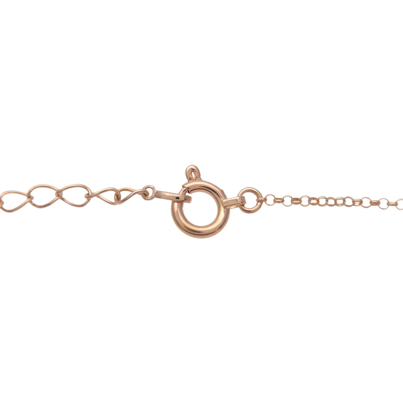 Ponte Vecchio Heart Motif 3P Diamond Bracelet K18 750PG Rose Gold