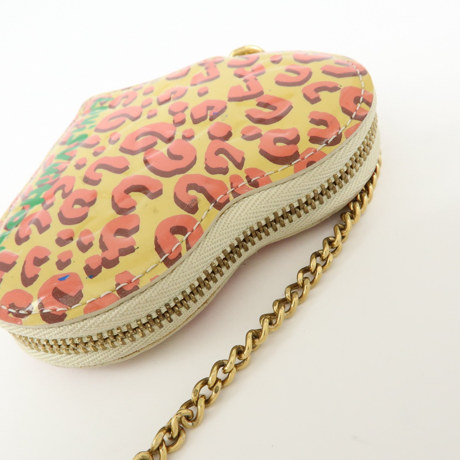 Louis Vuitton Monogram Vernis Porte Monnaie Coeur Coin Case M91473