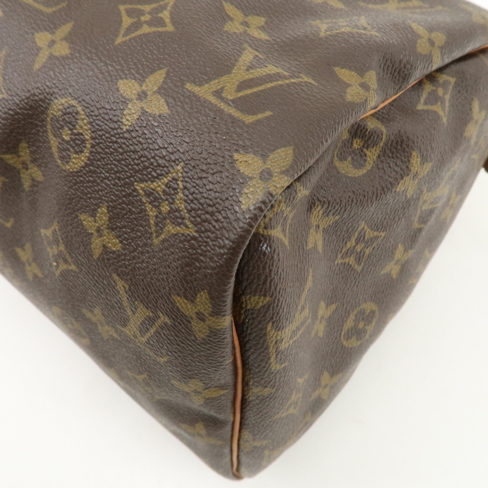 Louis Vuitton Monogram Speedy 30 Boston Bag Hand Bag Brown M41526