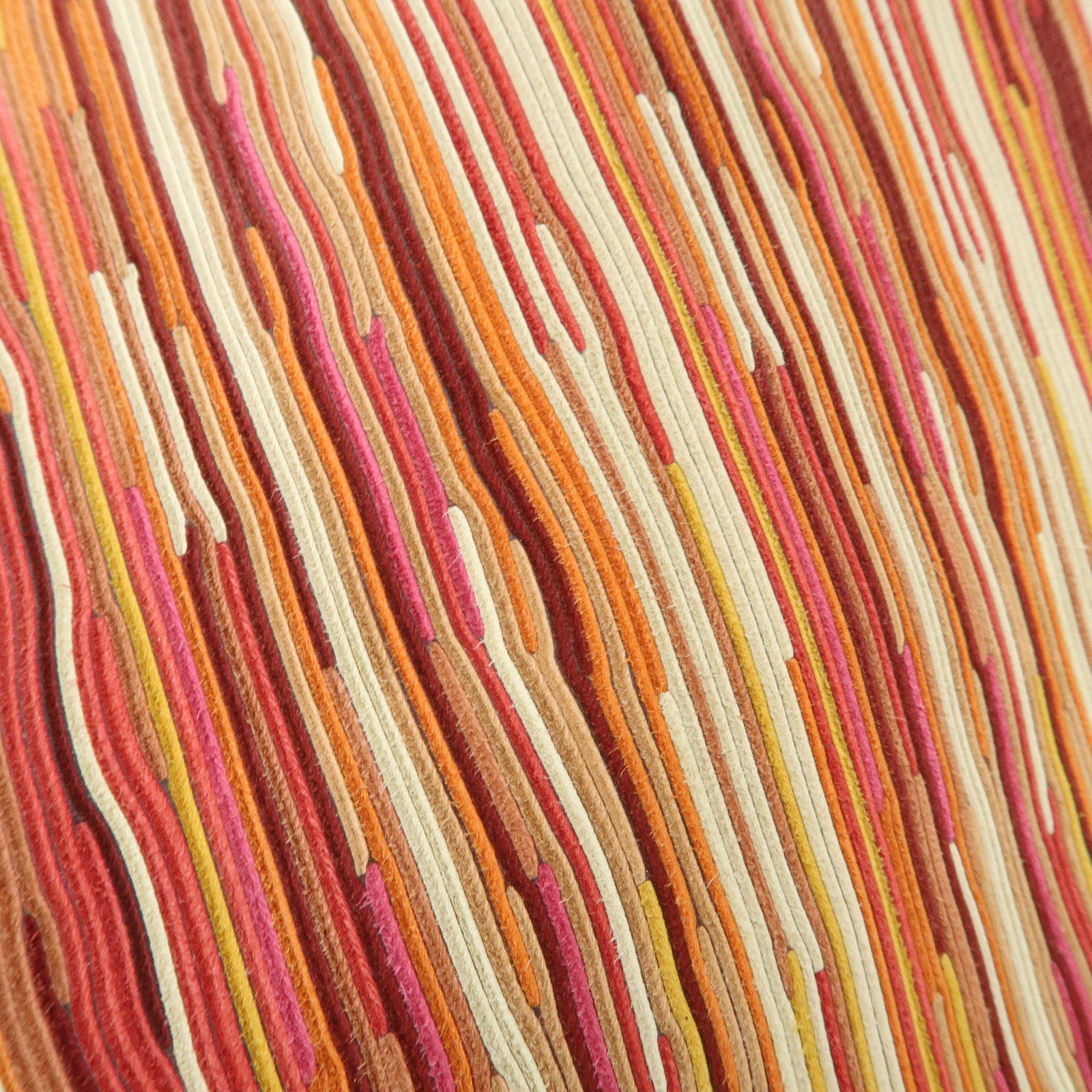 HERMES Deauville Vibrato Picotin Lock PM O Stamped Hand Bag Red