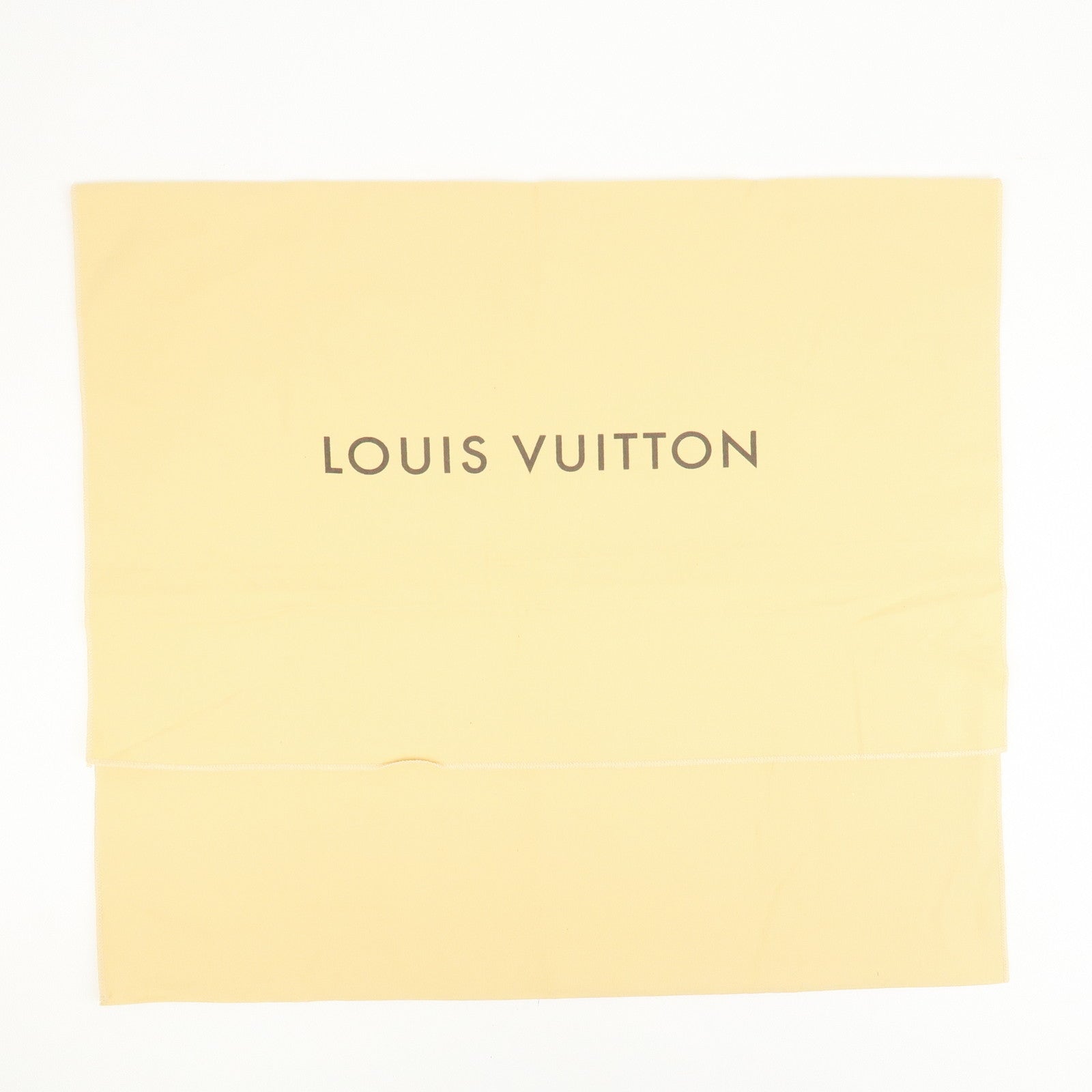 Louis Vuitton Set Of 10 Dust Bag Storage Bag Flap Style Beige