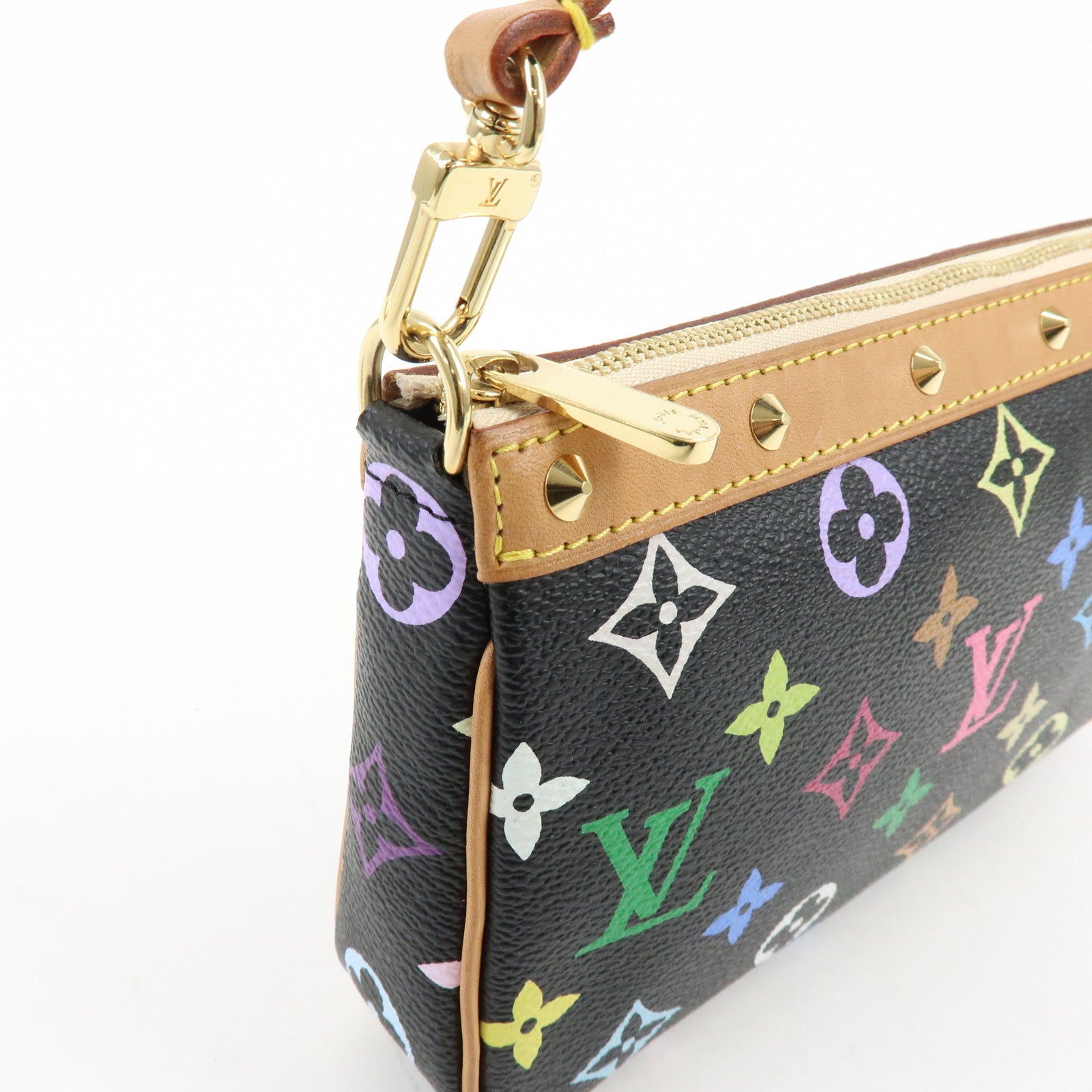 Louis Vuitton Monogram Multicolor Pochette Accessoires Noir M92648
