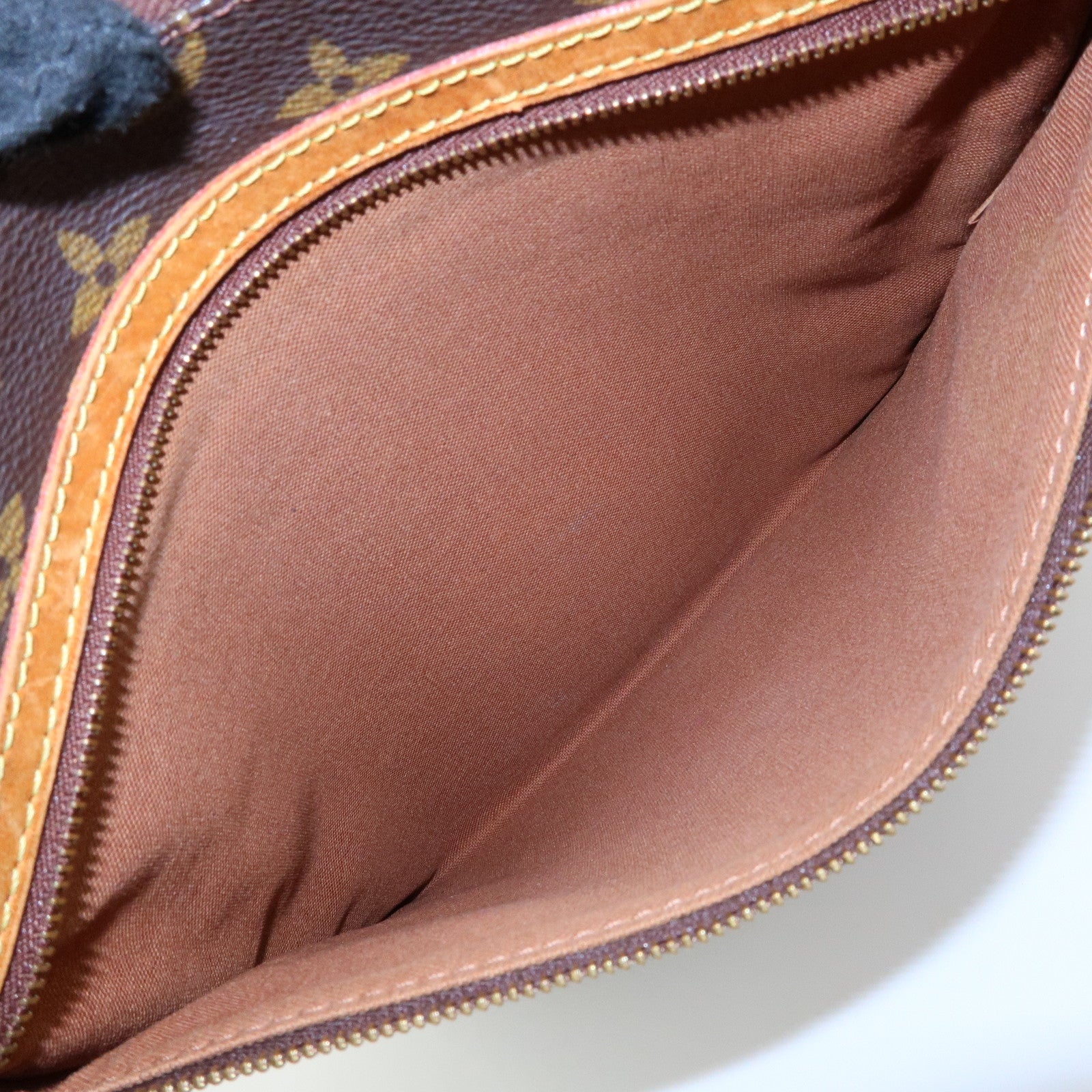 Louis Vuitton Monogram Pochette Bosphore Shoulder Bag Brown M40044