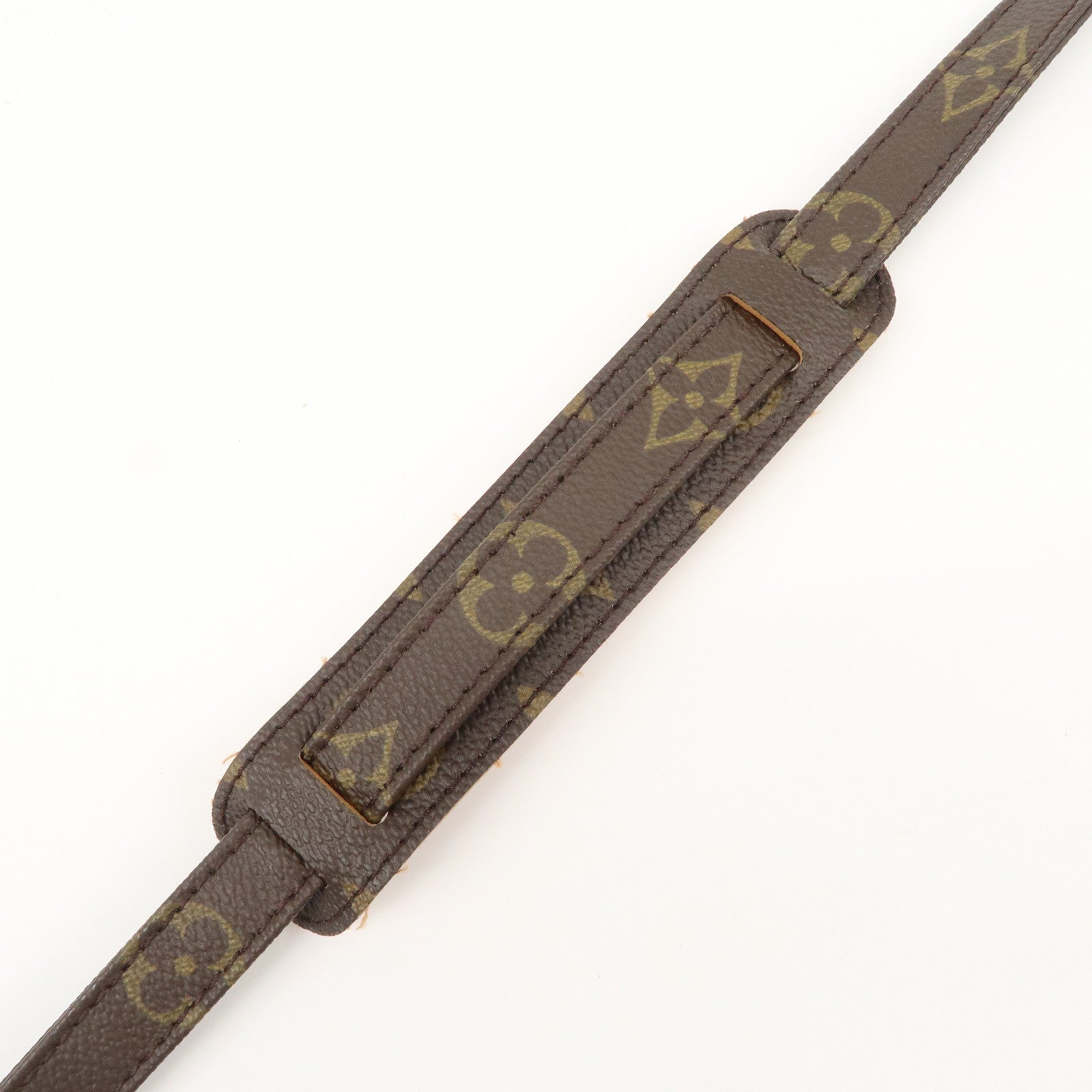 Louis Vuitton Monogram Canvas Shoulder Strap 120cm 1.6cm Brown J75010 Used