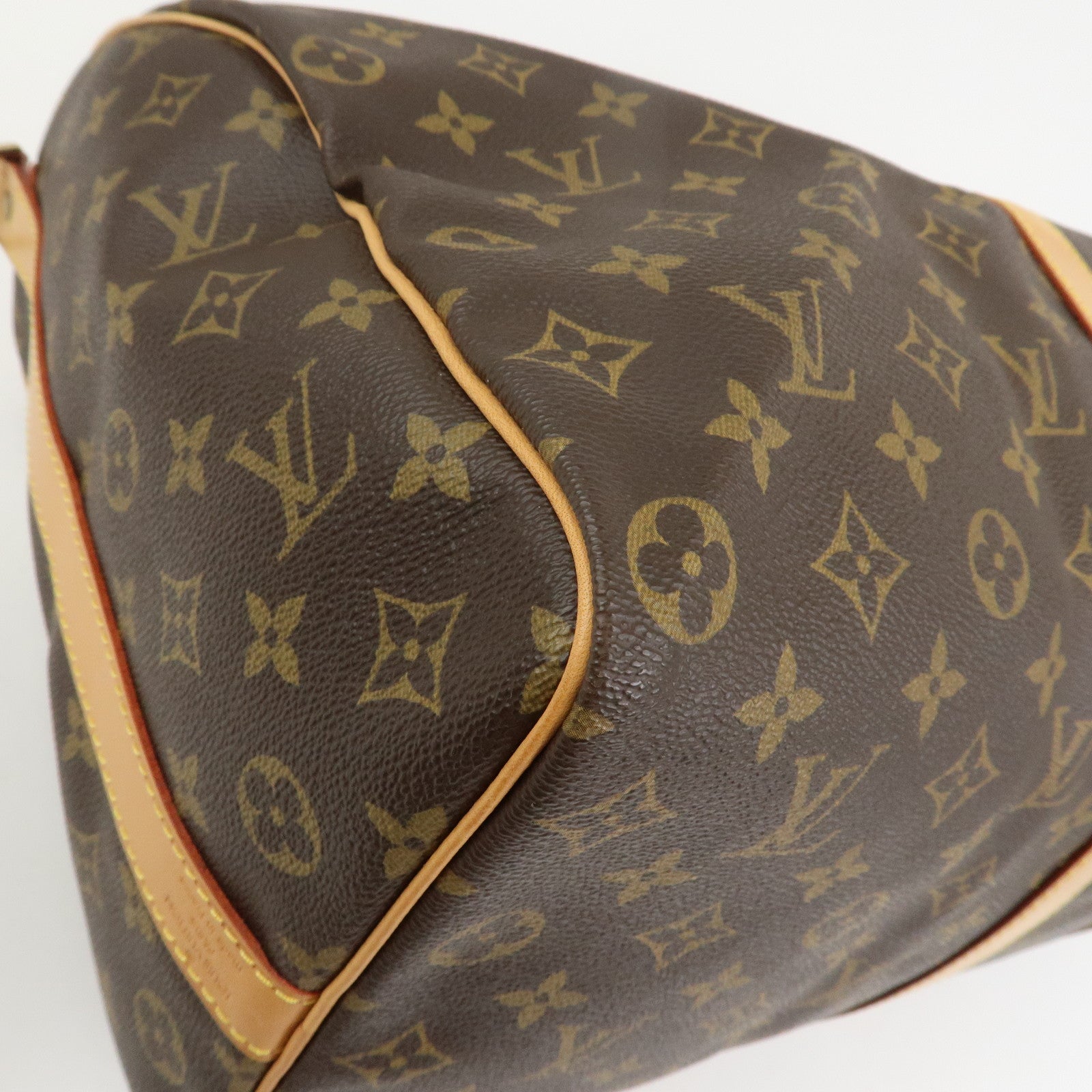 Louis Vuitton Monogram Keep All 50 Bandouliere Boston Bag M41416