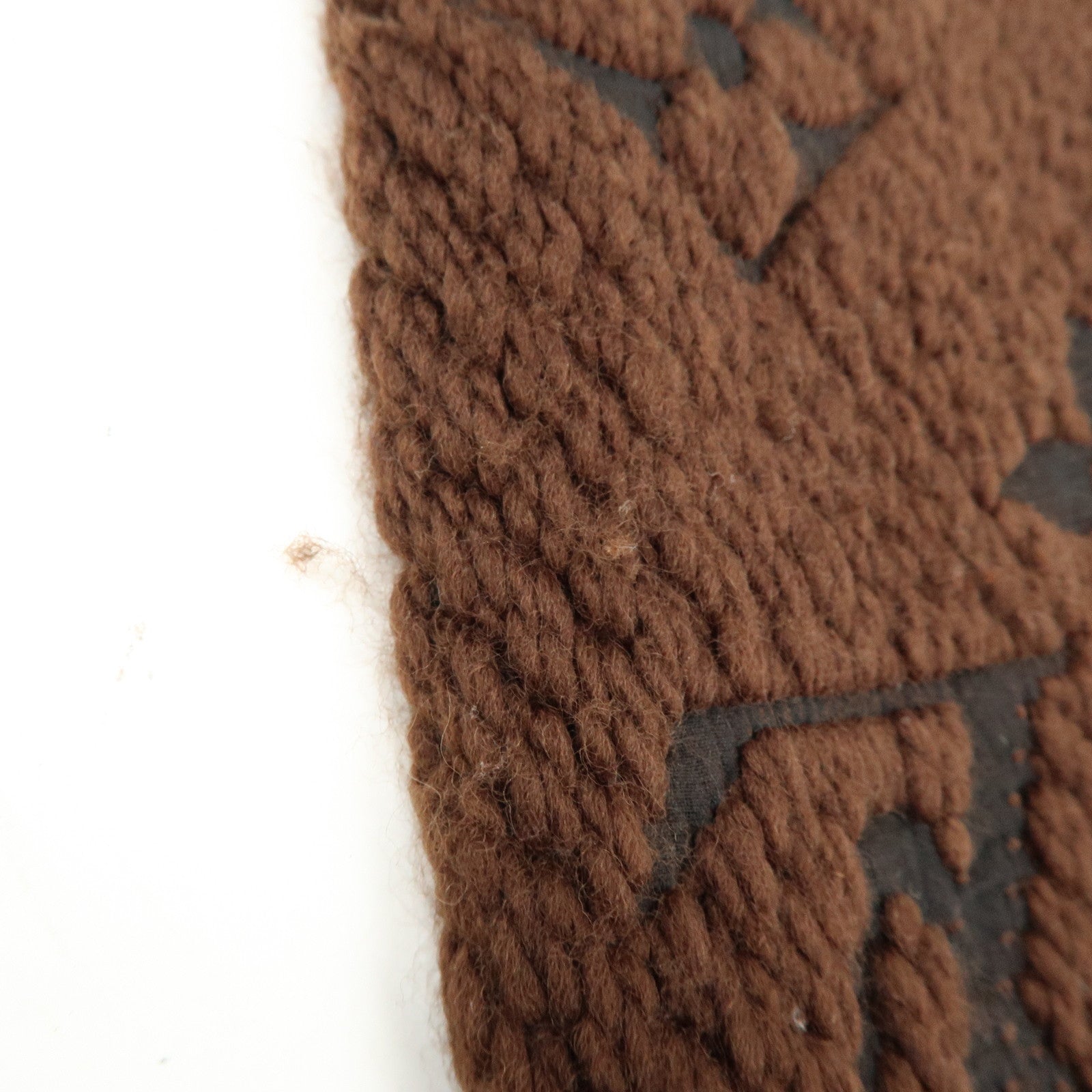 Louis Vuitton Écharpe Logomania Wool Silk Scarf Marron M72241