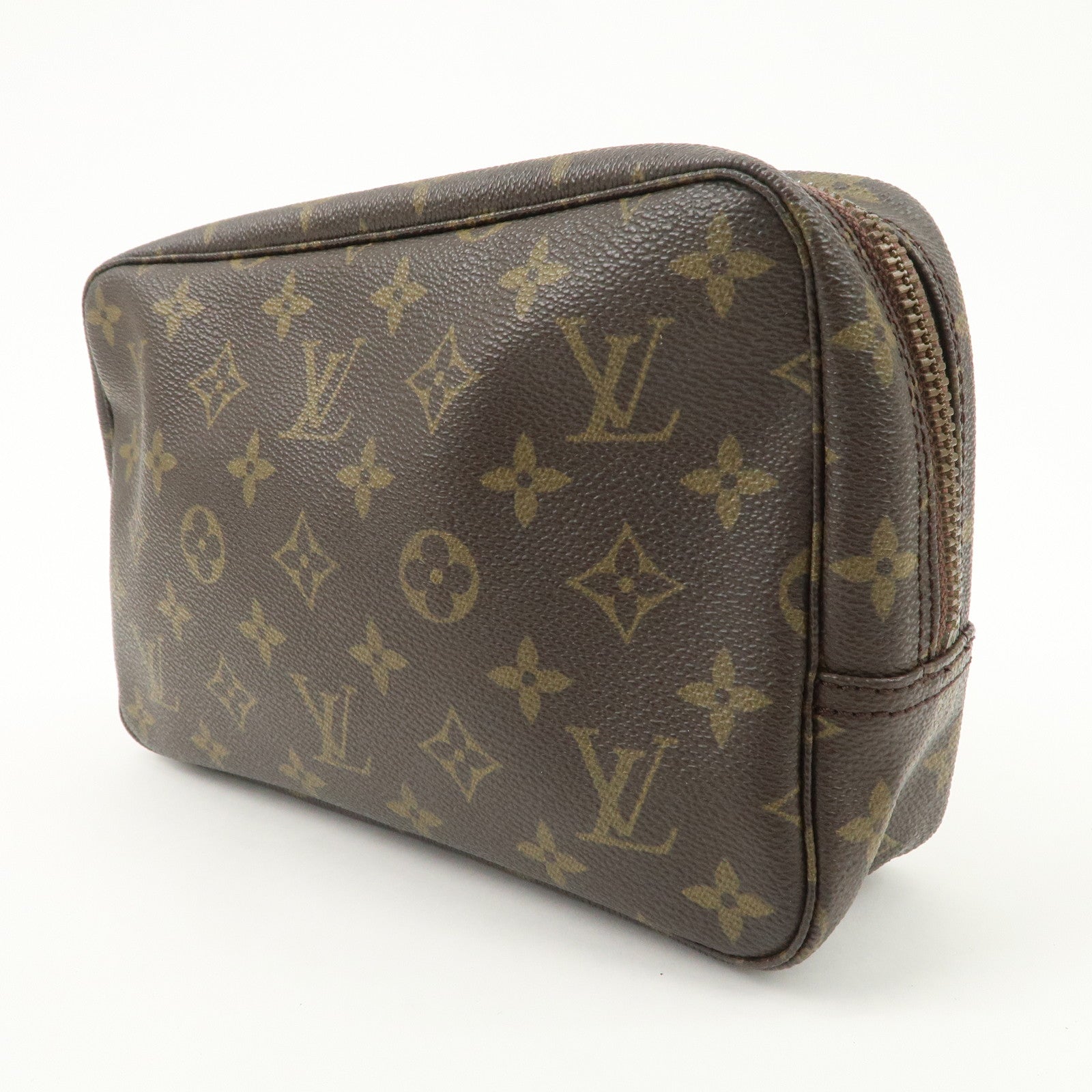 Louis Vuitton Monogram Trousse Toilette 23 Pouch Brown M47524