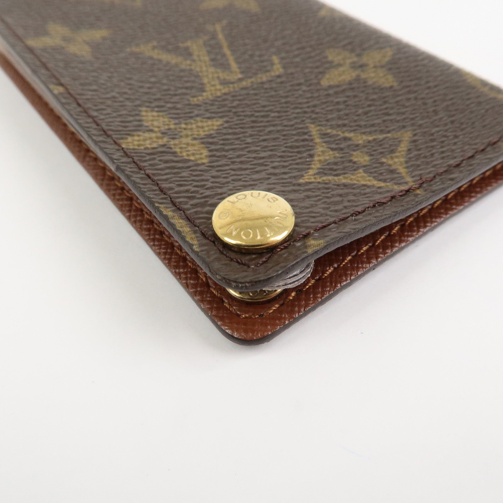 Louis Vuitton Monogram Porte Cartes Credit Pression CardCase M60937