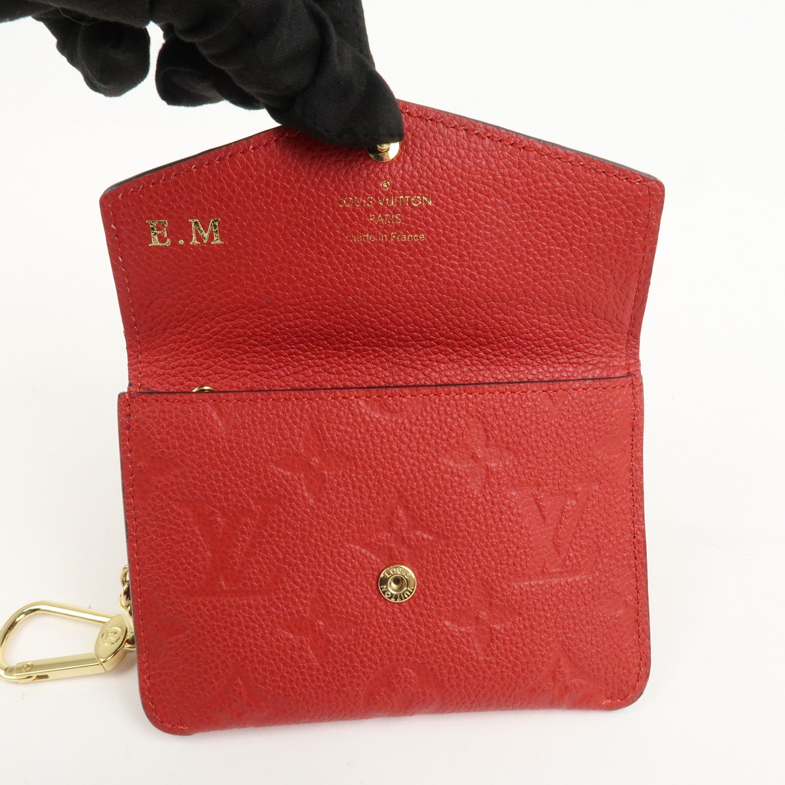 Louis Vuitton Monogram Empreinte Pochette Cles Coin Case M60634