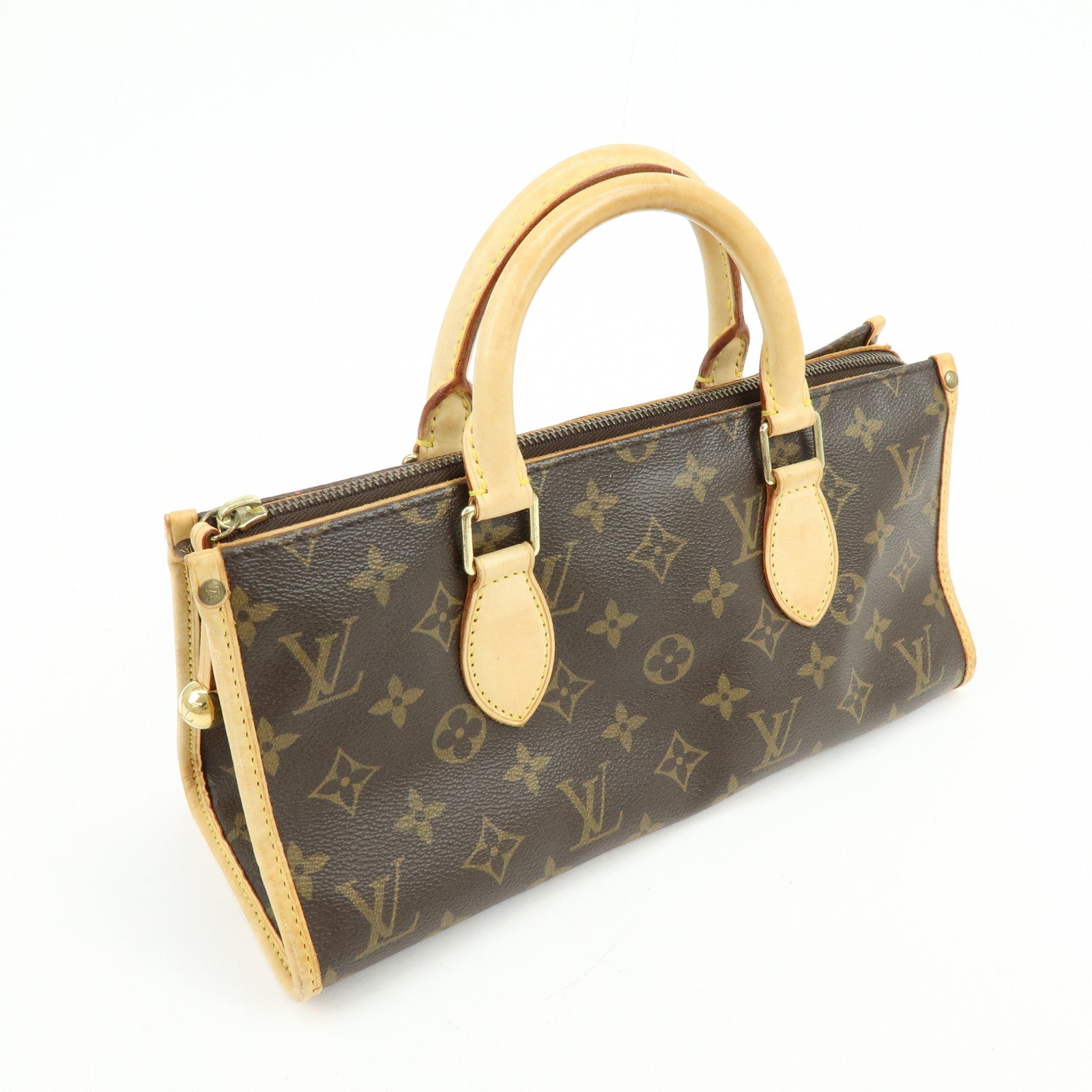Louis Vuitton Monogram Popincourt Hand Bag Brown M40009