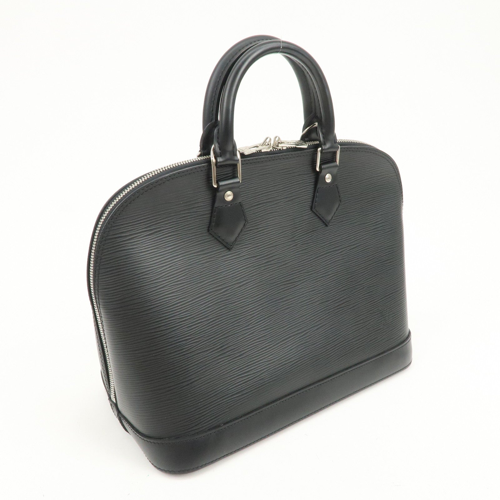 Louis Vuitton Epi Leather Alma PM Hand Bag Noir Black M52802