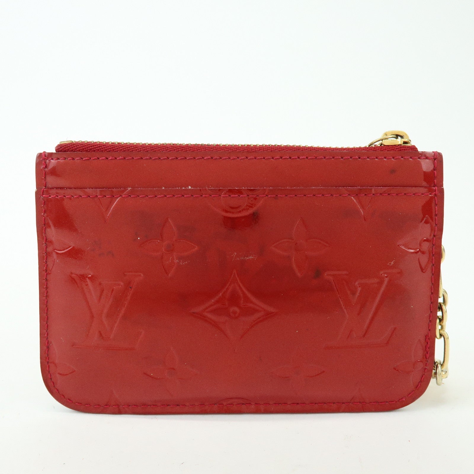 Louis Vuitton Monogram Vernis Pochette Cles NM Coin Case M93559