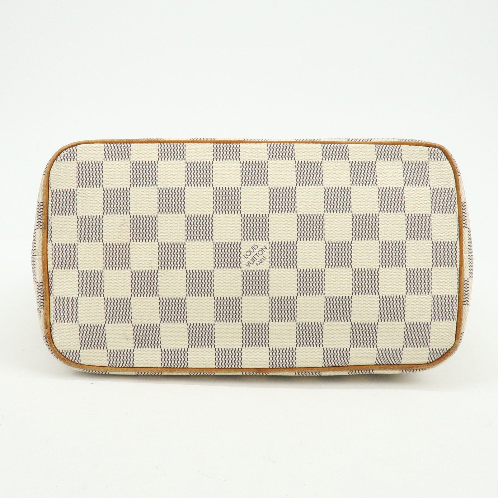 Louis Vuitton Damier Azur Saleya PM Tote Bag Hand Bag N51186