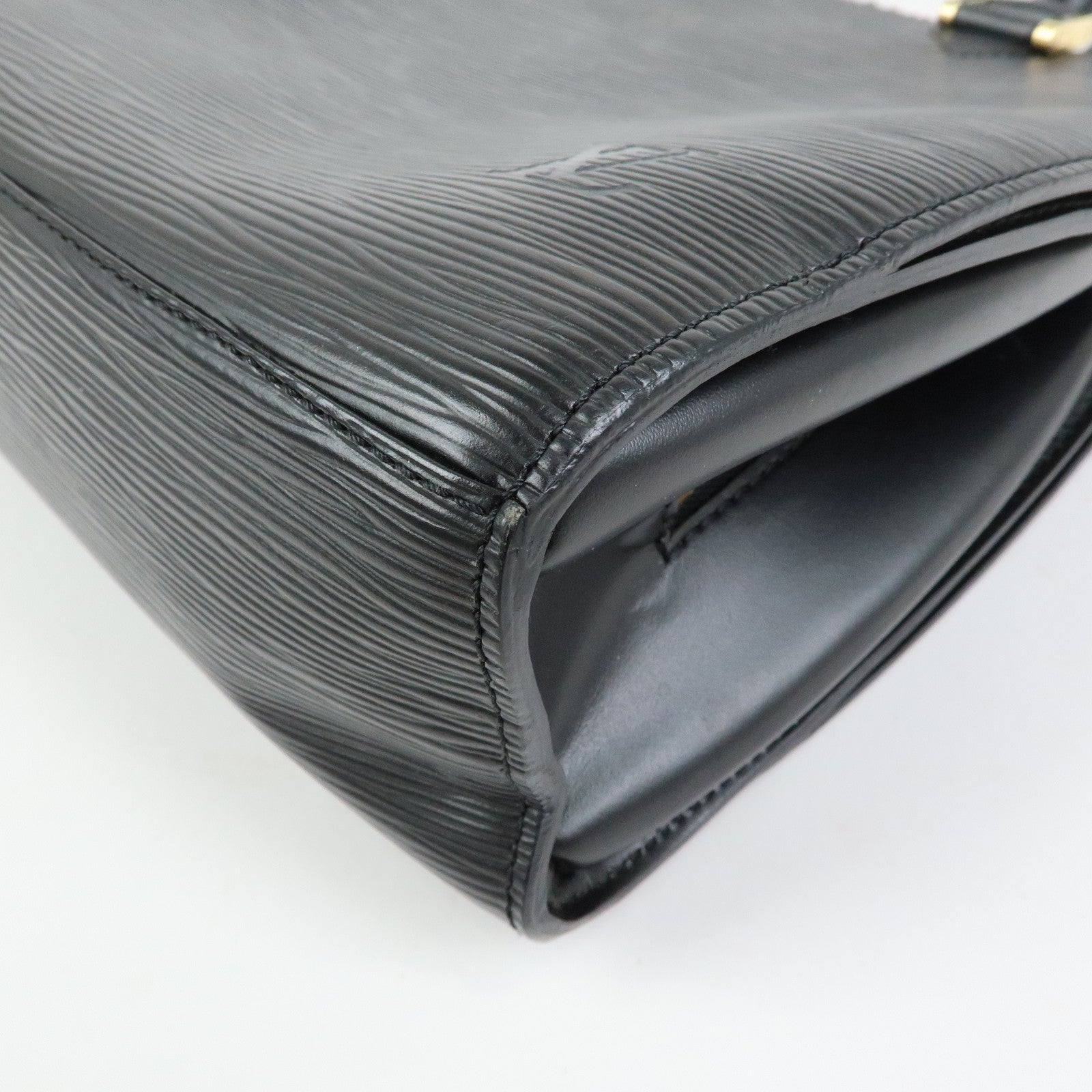 Louis Vuitton Epi Leather Pont Neuf Hand Bag Noir Black M52052