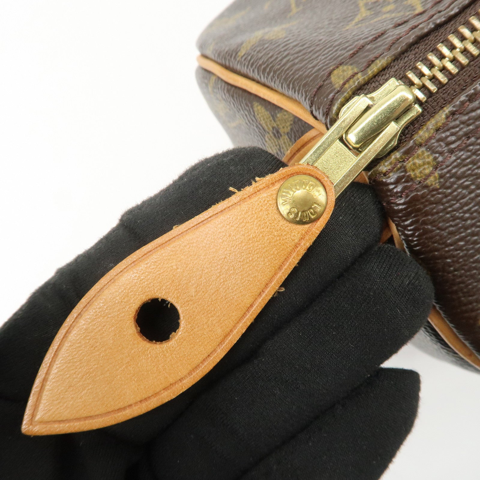 Louis Vuitton Monogram Speedy 30 Boston Bag Hand Bag Brown M41526