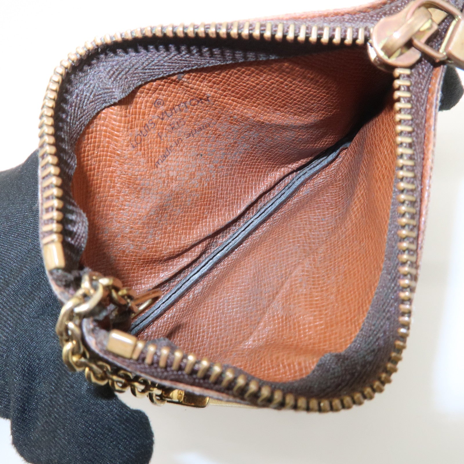 Louis Vuitton Monogram Set of 2 Pochette Cles Coin Case M62650