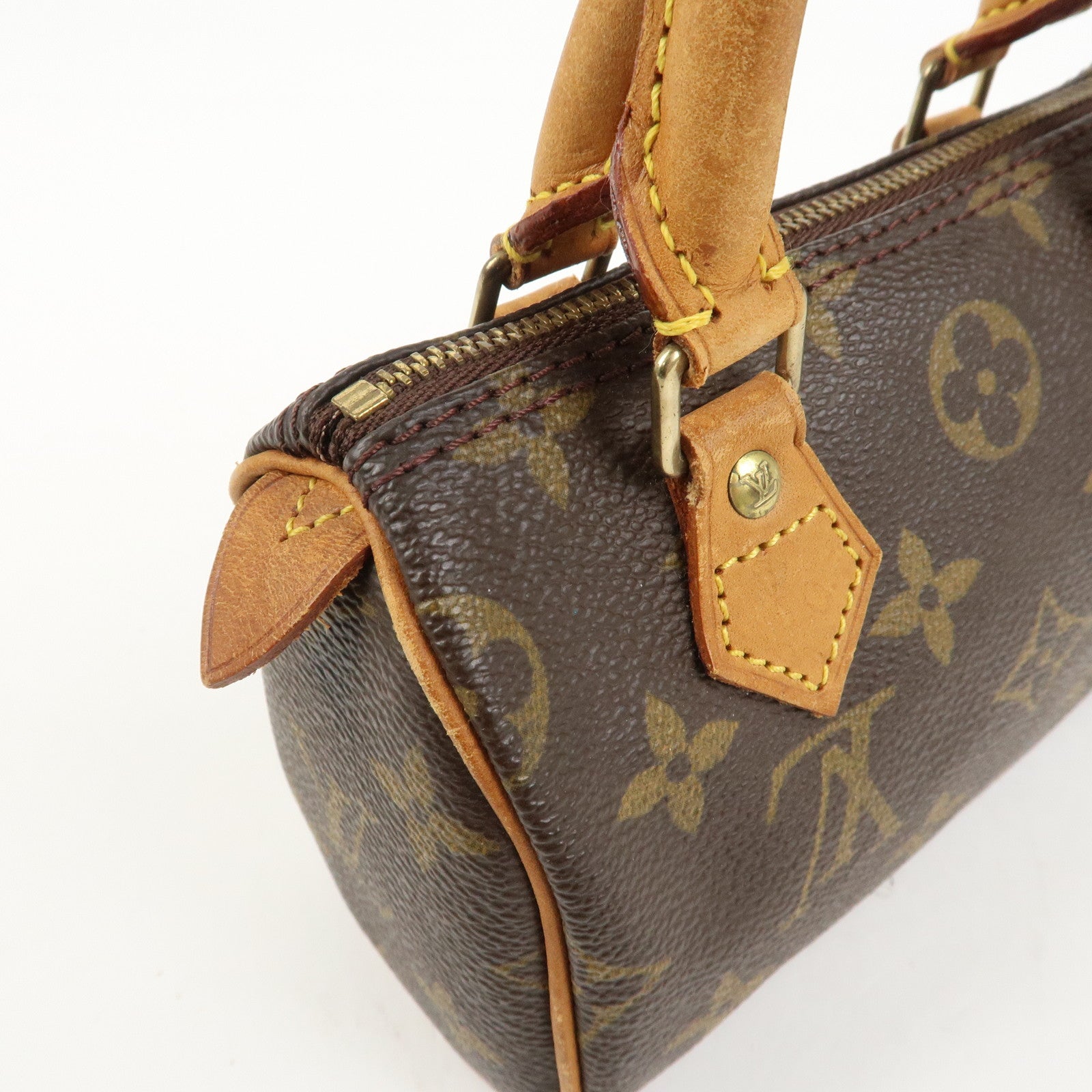 Louis Vuitton Monogram Canvas Mini Speedy Mini Boston Bag M41534