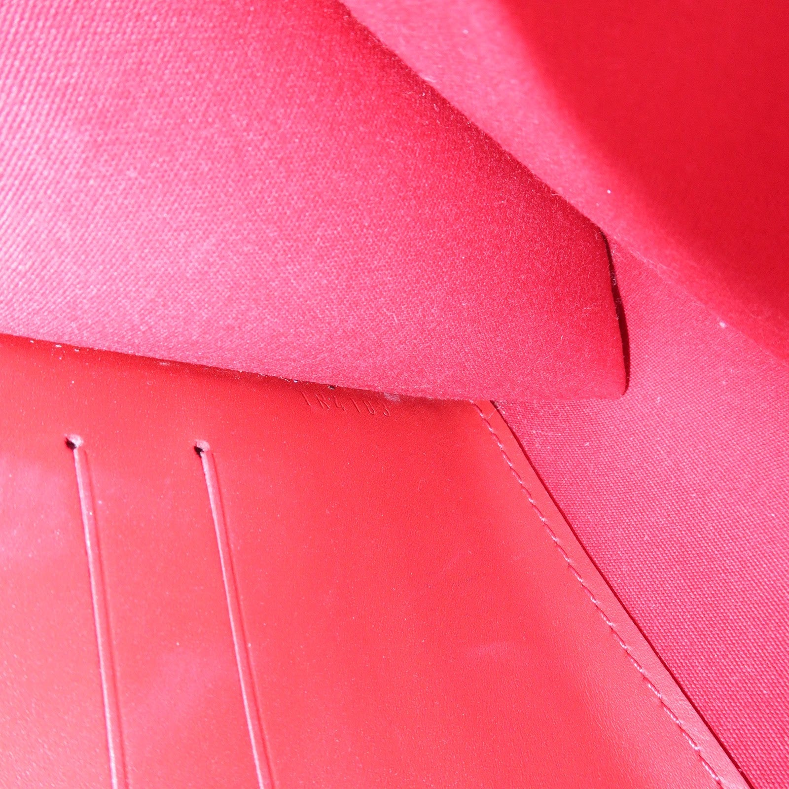 Louis Vuitton Monogram Vernis Leather Clutch Ana 3Way Bag M90095