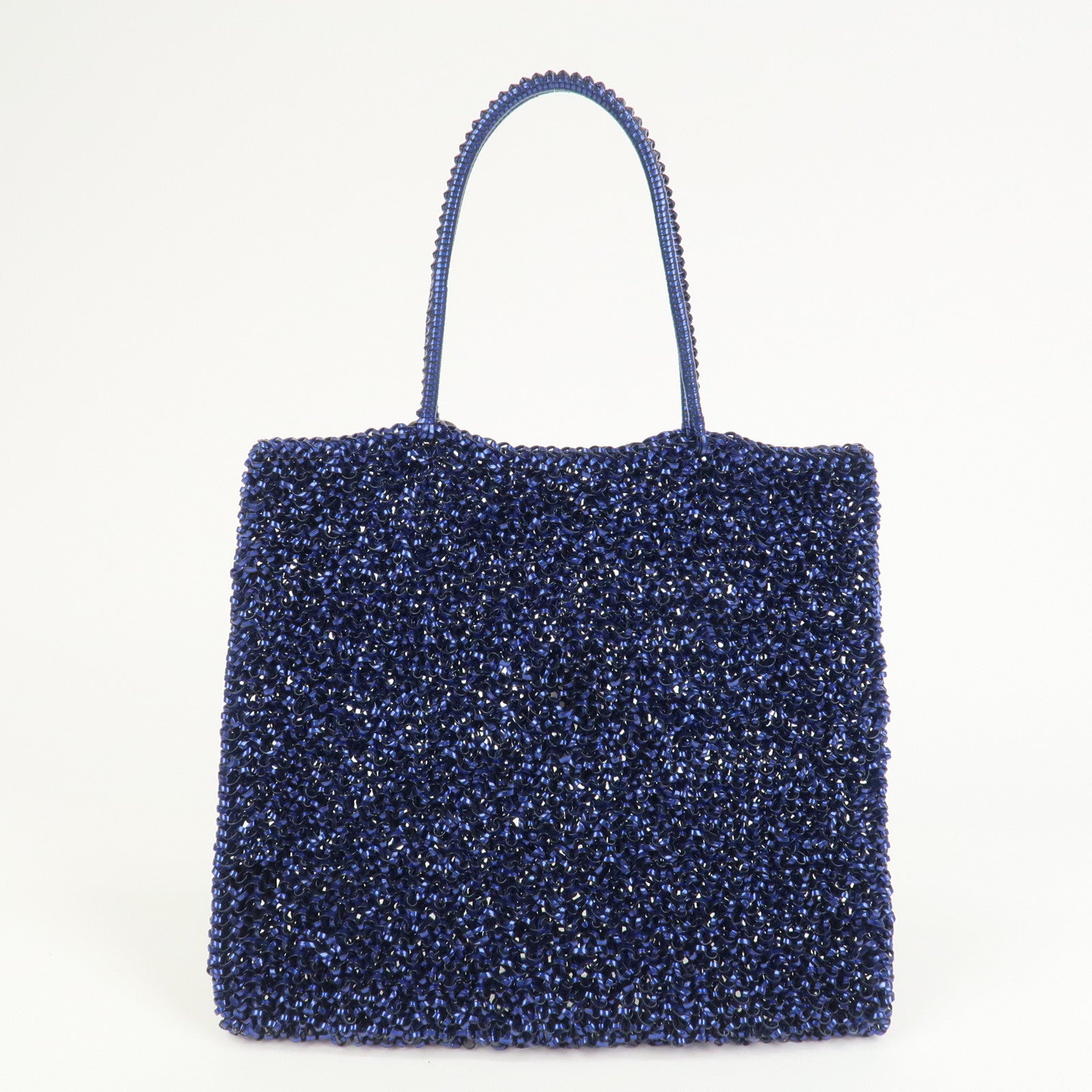 ANTEPRIMA Wire Bag PVC Hand Bag Shoulder Bag Blue