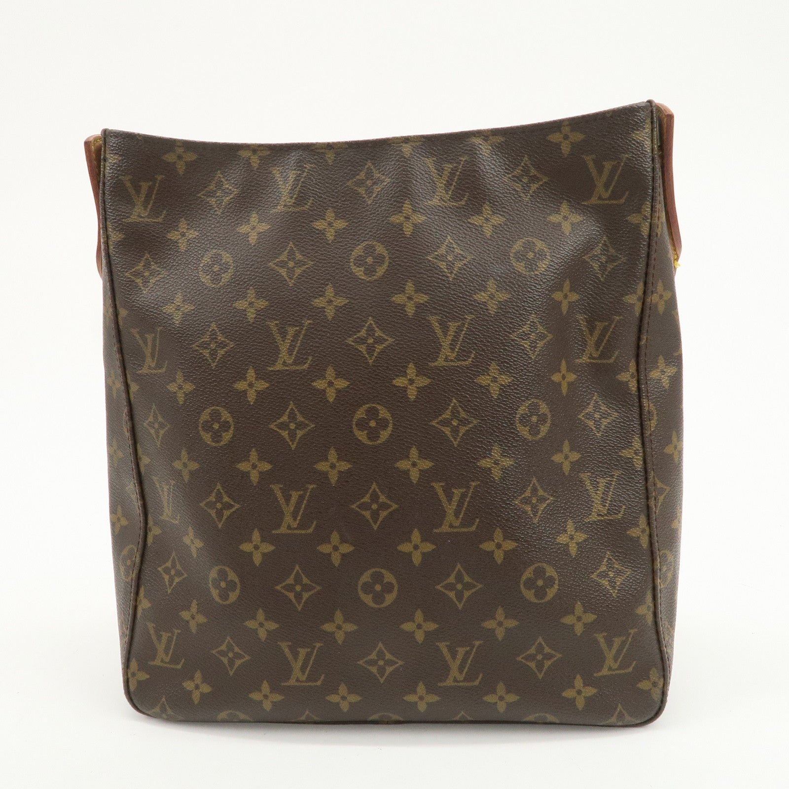 Louis Vuitton Monogram Looping GM Shoulder Bag Brown M51145