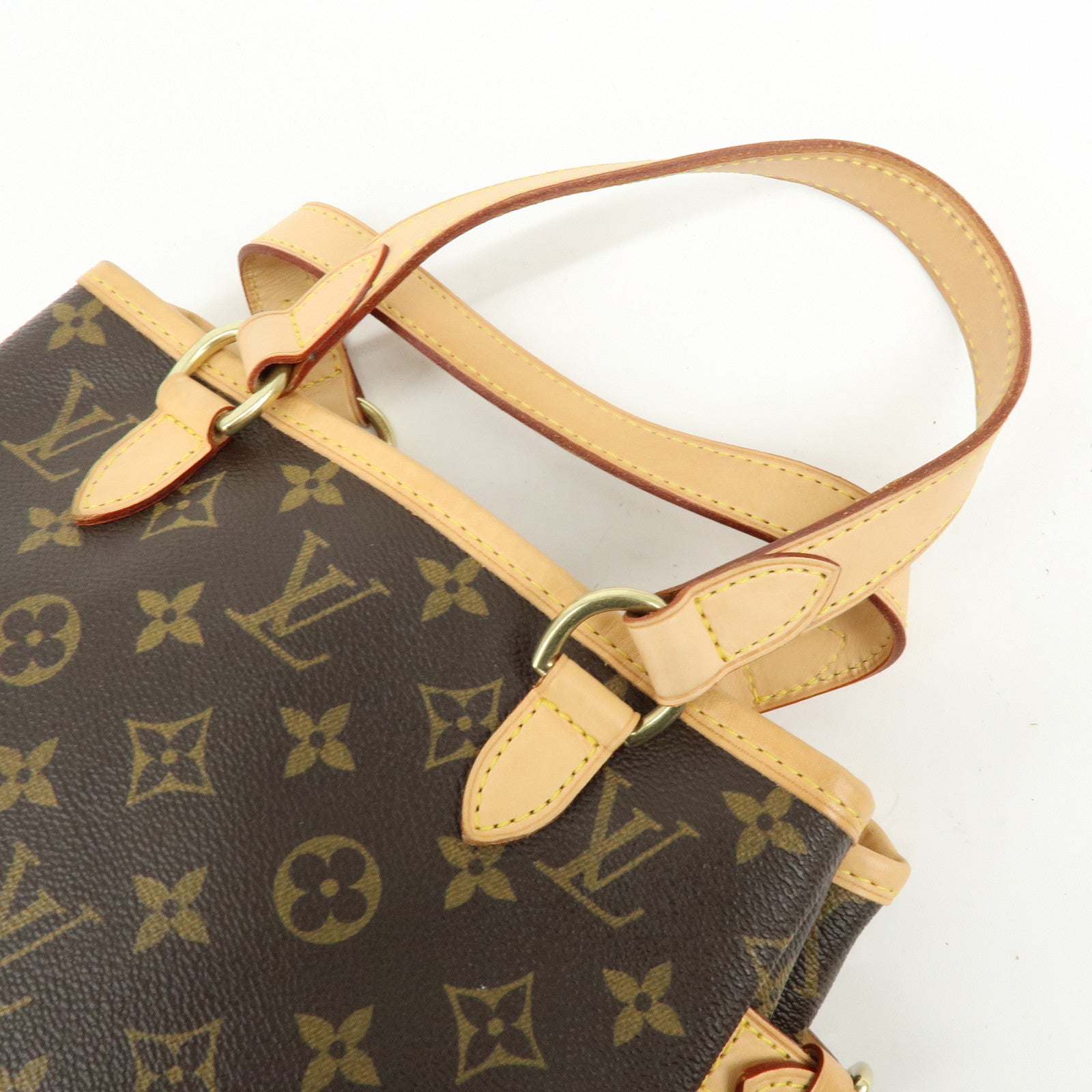 Louis Vuitton Monogram Batignolles Tote Bag Hand Bag Brown M51156