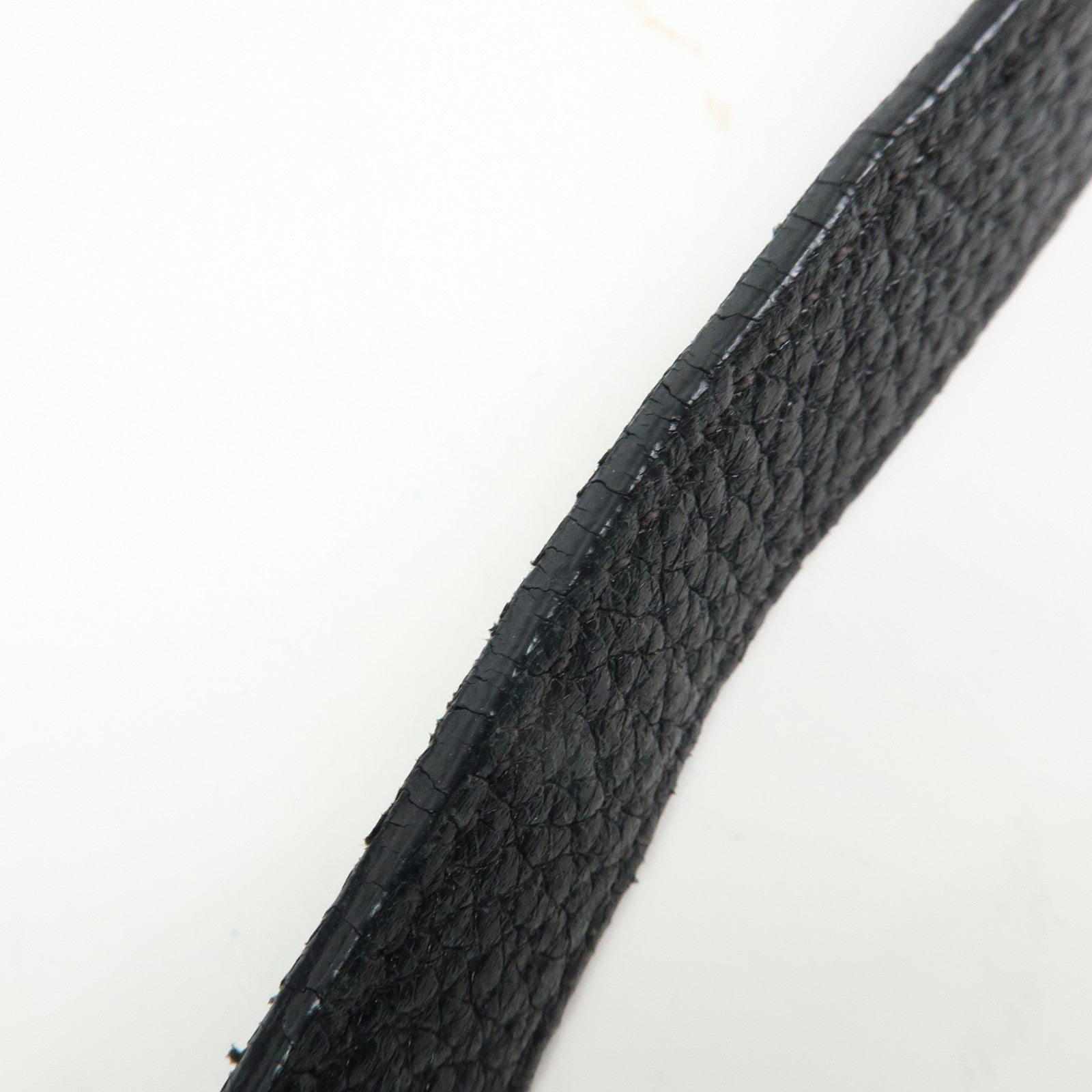 PRADA Logo Leather 2Way Bag Hand Bag Shoulder Bag Black BR4083