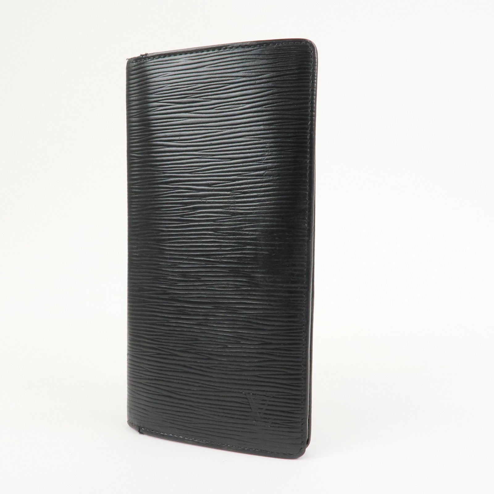Louis Vuitton Epi Leather Portefeuille Brazza Wallet Noir M66542
