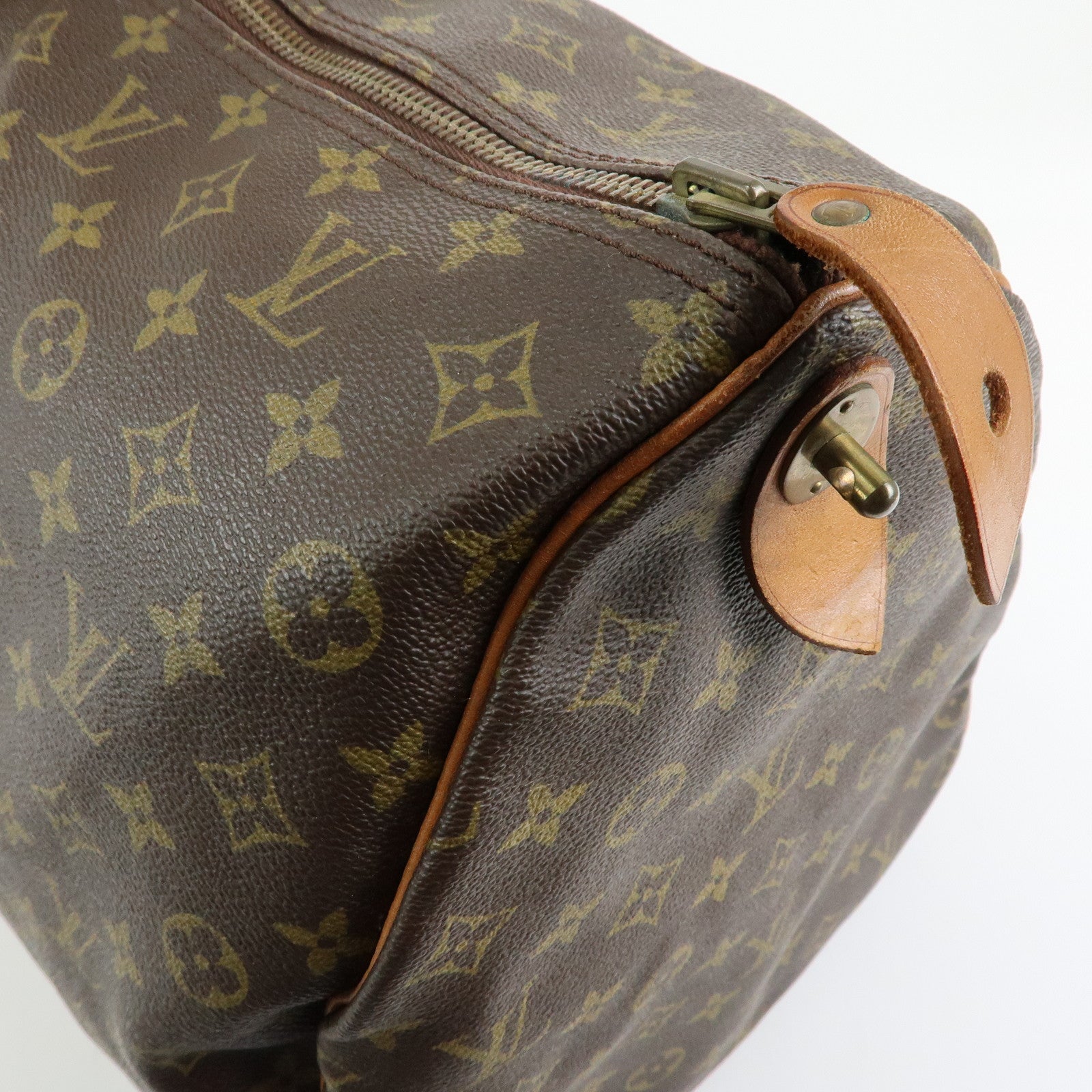 Louis Vuitton Monogram Keep All 60 Boston Bag Brown M41422