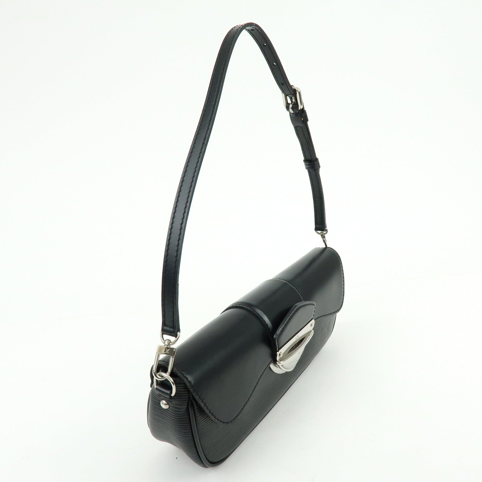 Louis Vuitton Epi Pochette Montaigne Shoulder Bag Noir M59292