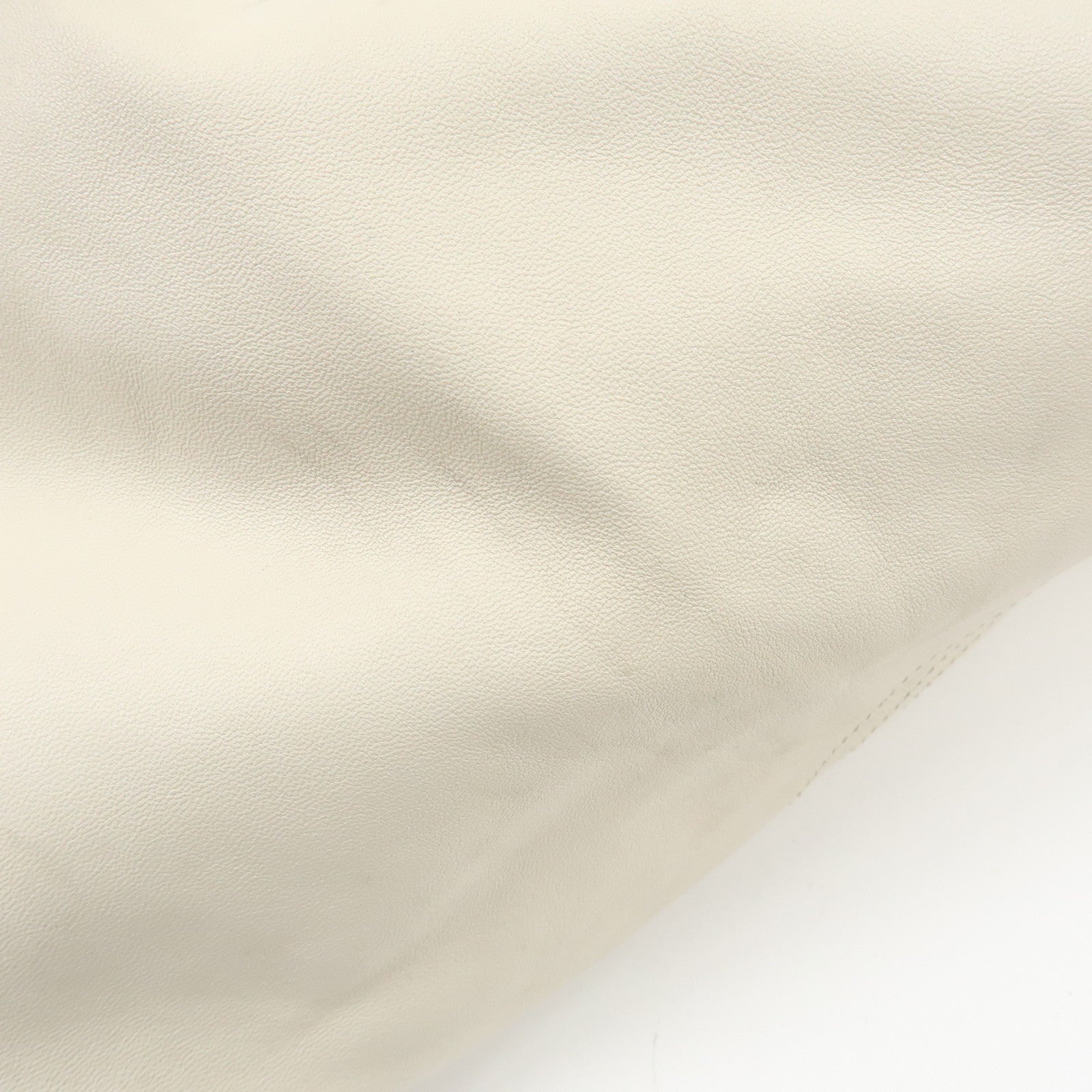 LOEWE Anagram Nappa Aire Leather Hand Bag Tote Bag Ivory