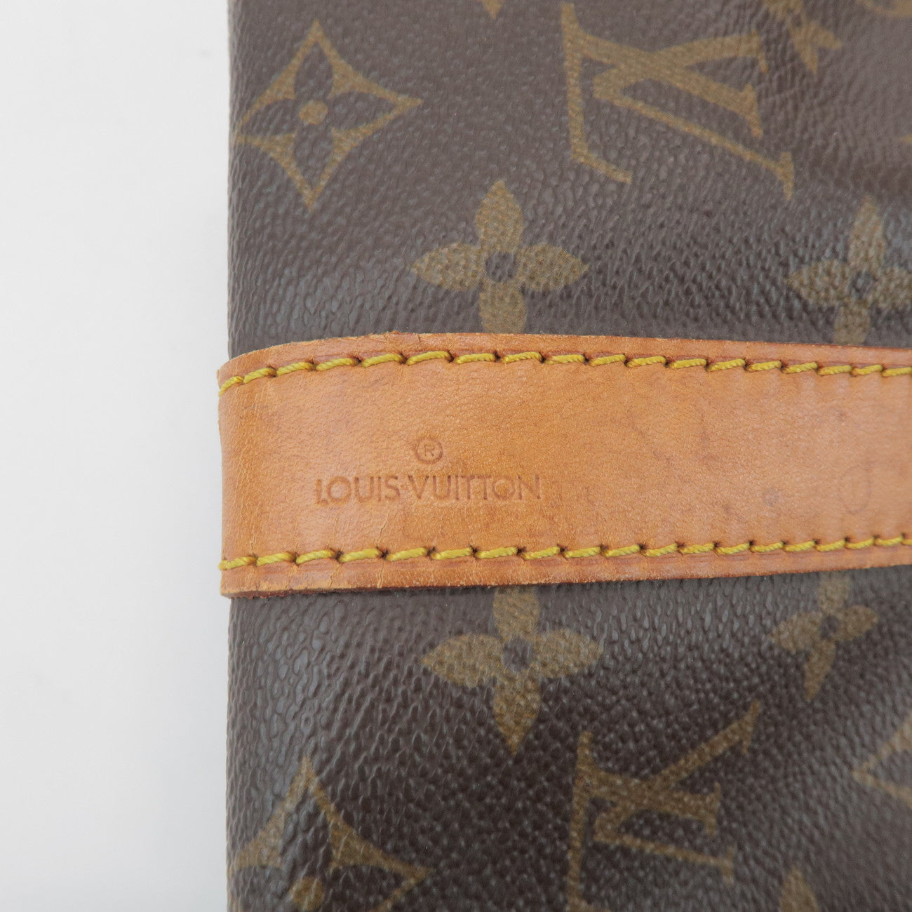 Louis Vuitton Monogram Keep All Bandouliere 45 Boston Bag M41418