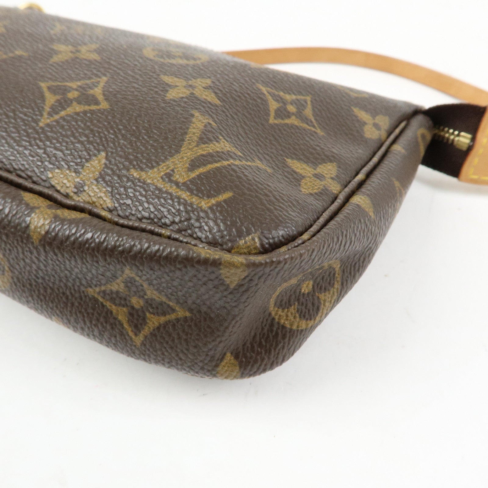 Louis Vuitton Monogram Pochette Accessoires Pouch Hand Bag M51980