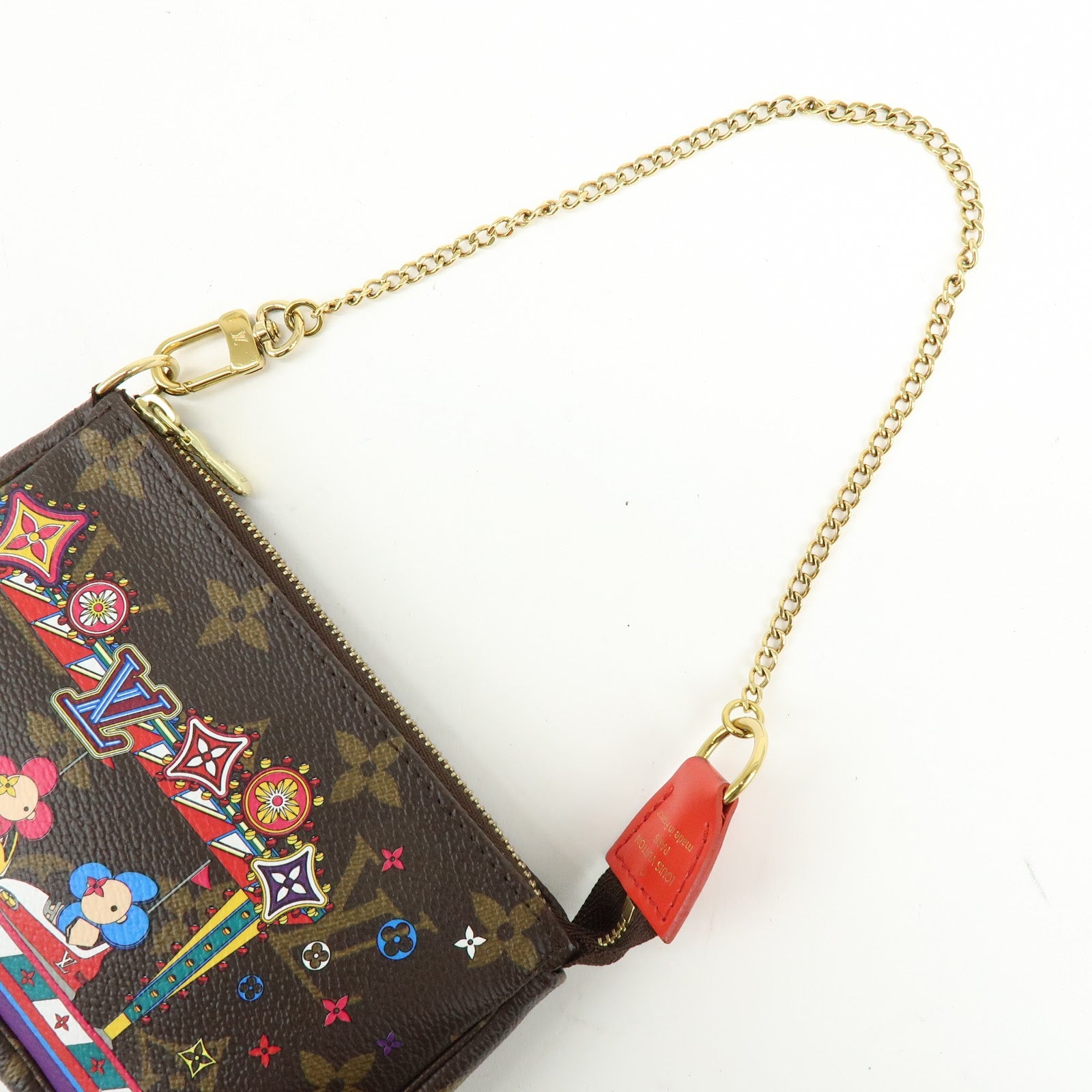 Louis Vuitton Monogram Vivienne Mini Pochette Accessoires M69976