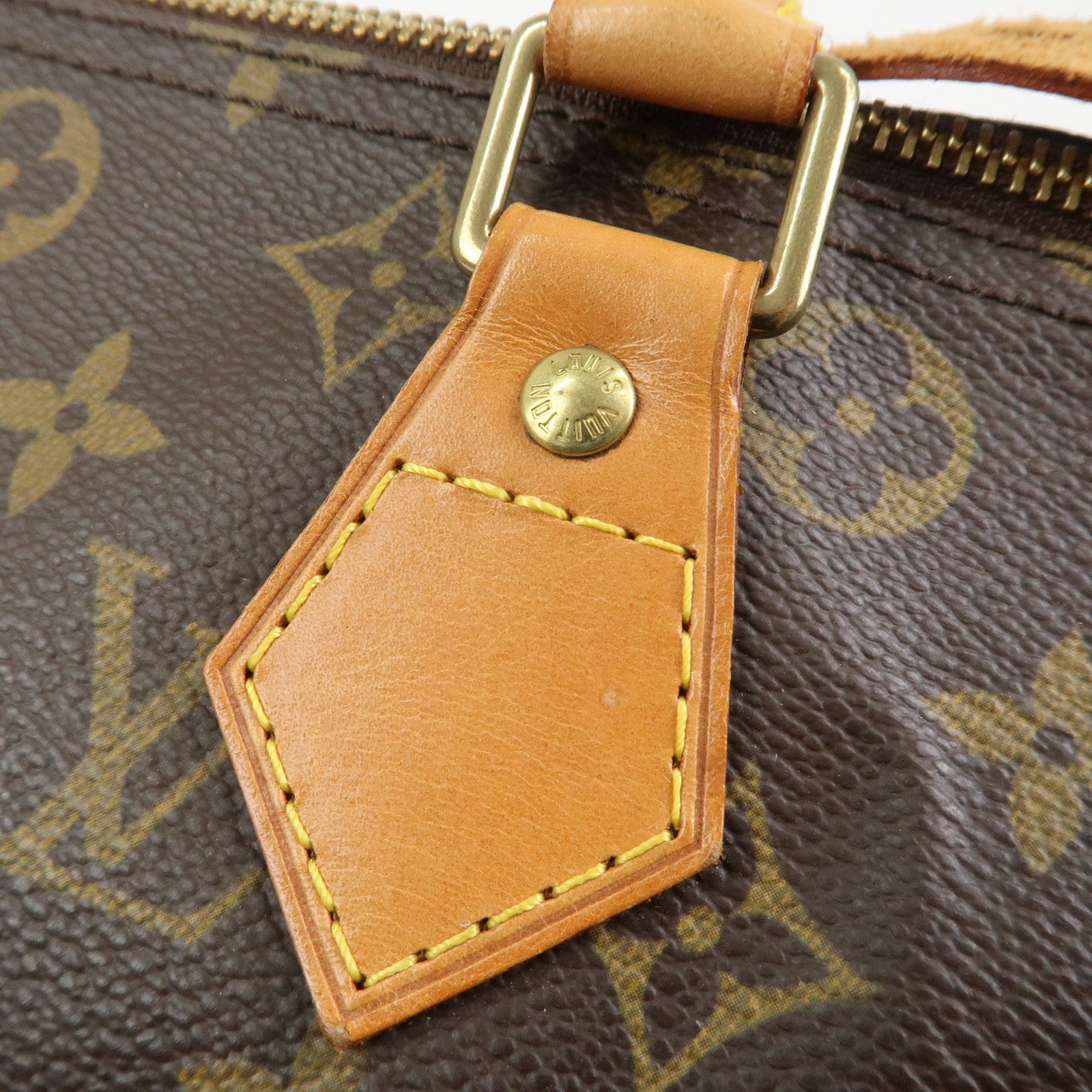 Louis Vuitton Monogram Speedy 30 Boston Bag Hand Bag Brown M41526