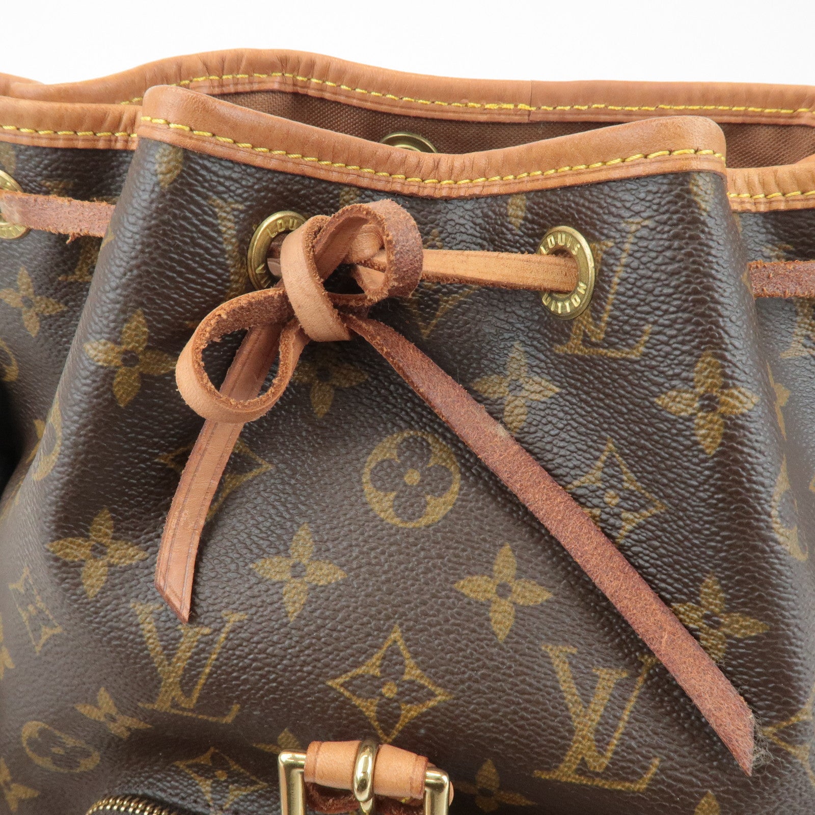 Louis Vuitton Monogram Montsouris MM Backpack Brown M51136