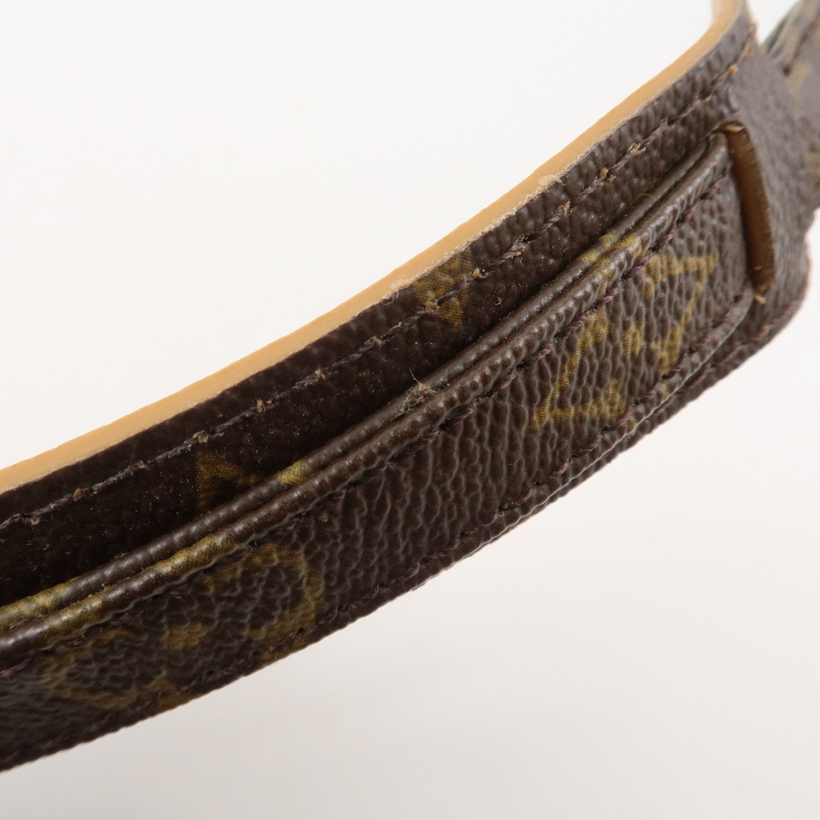 Louis Vuitton Monogram Canvas Shoulder Strap 120cm Brown J75010 Used