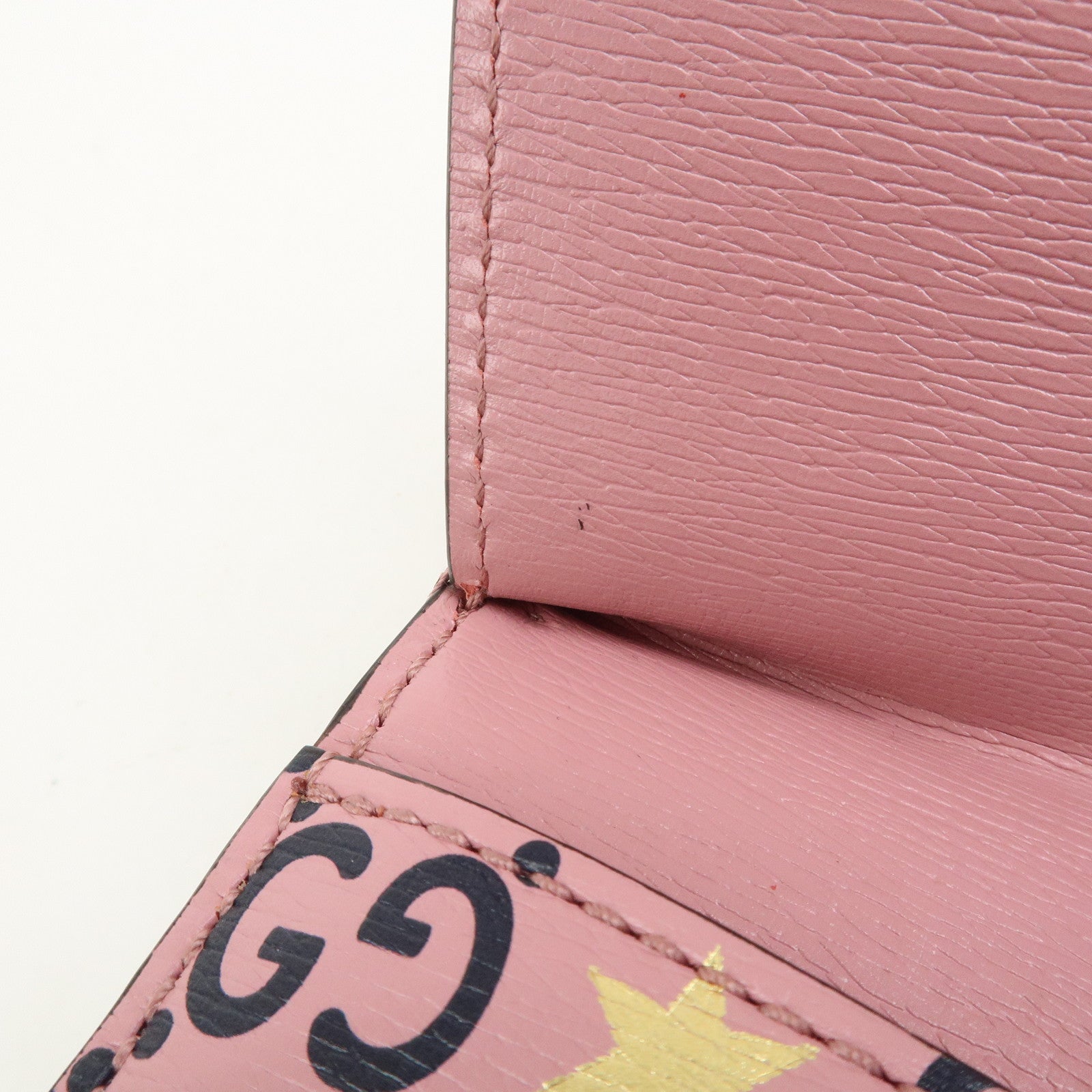 GUCCI Dionysus Leather Chain Shoulder Bag Valentine Limited 421970