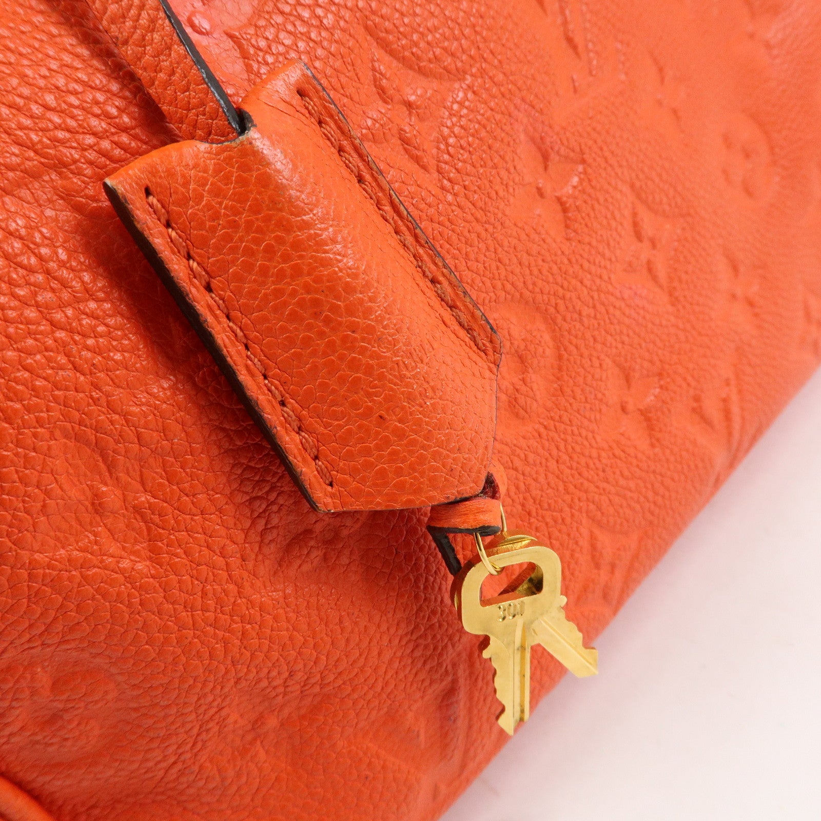 Louis Vuitton Monogram Empreinte Speedy Bandouliere 25 Origan M40758