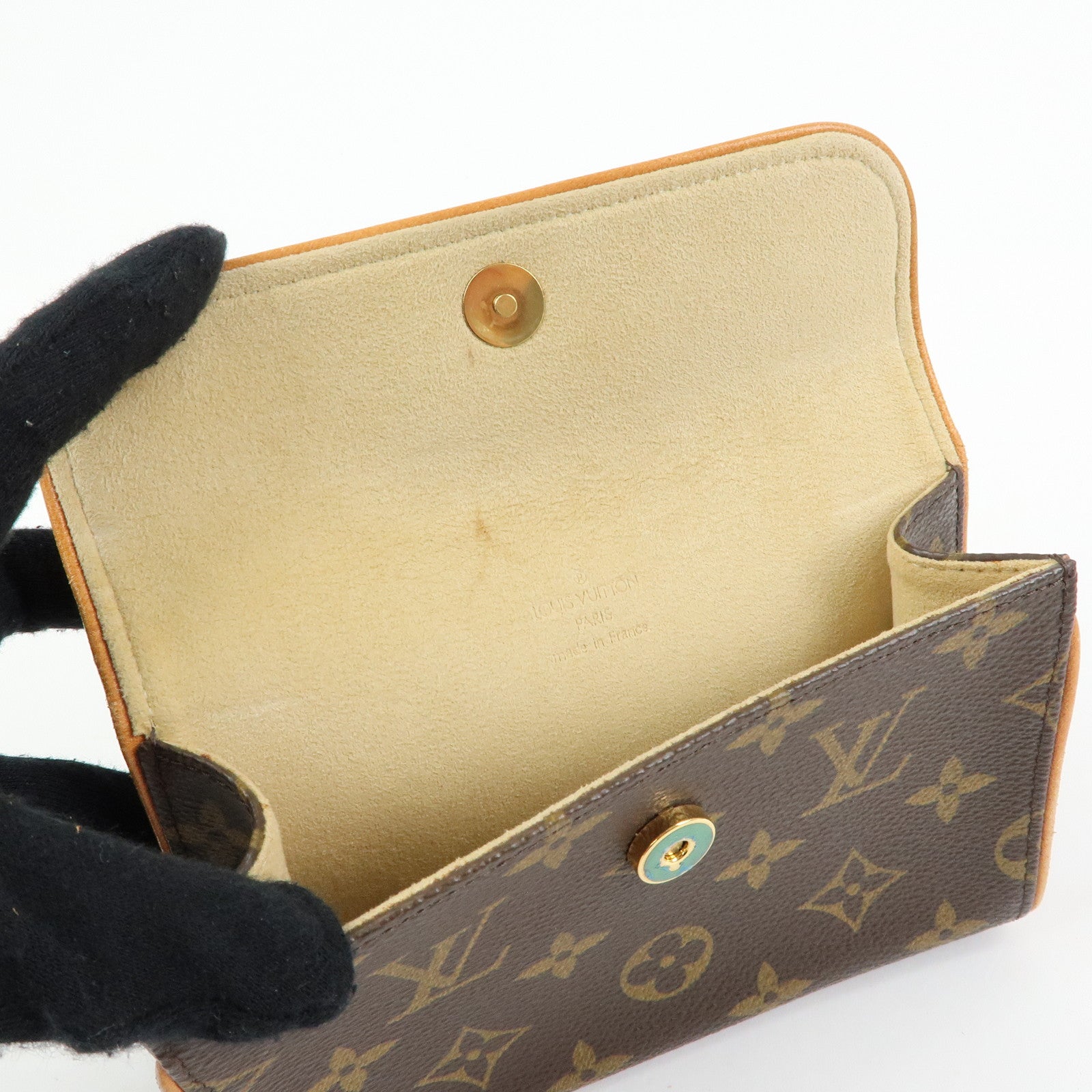 Louis Vuitton Monogram Pochette Florentine Waist Bag Brown M51855