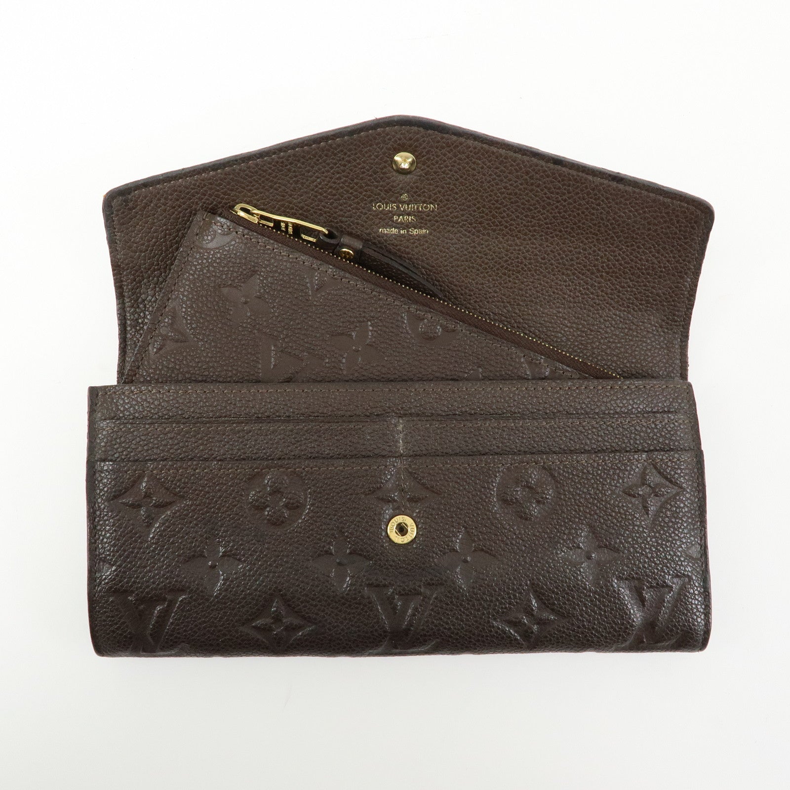 Louis Vuitton Monogram Empreinte Portefeuille Curieuse Terre M60259