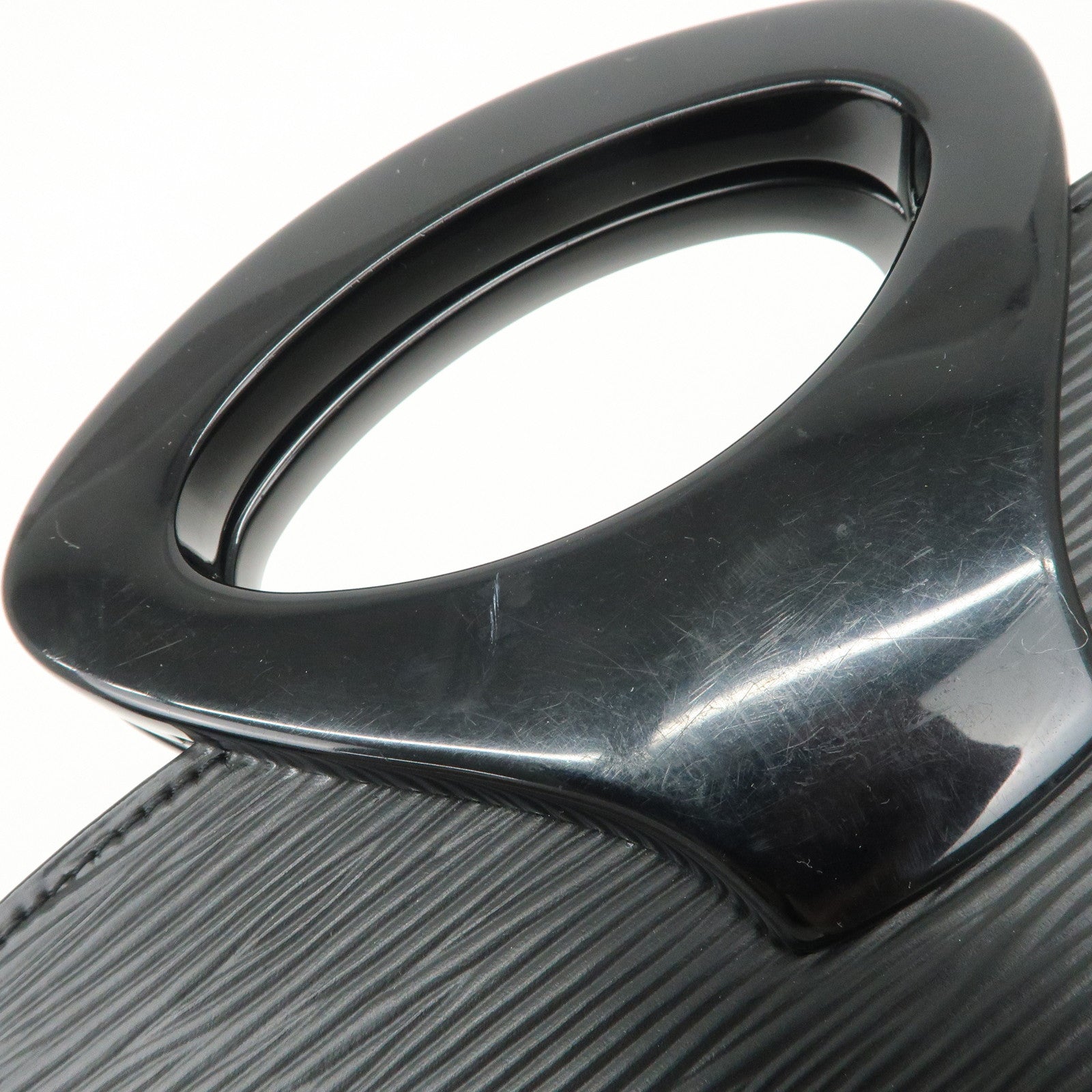 Louis Vuitton Epi Leather Noctambule Hand Bag Black M54522 Used