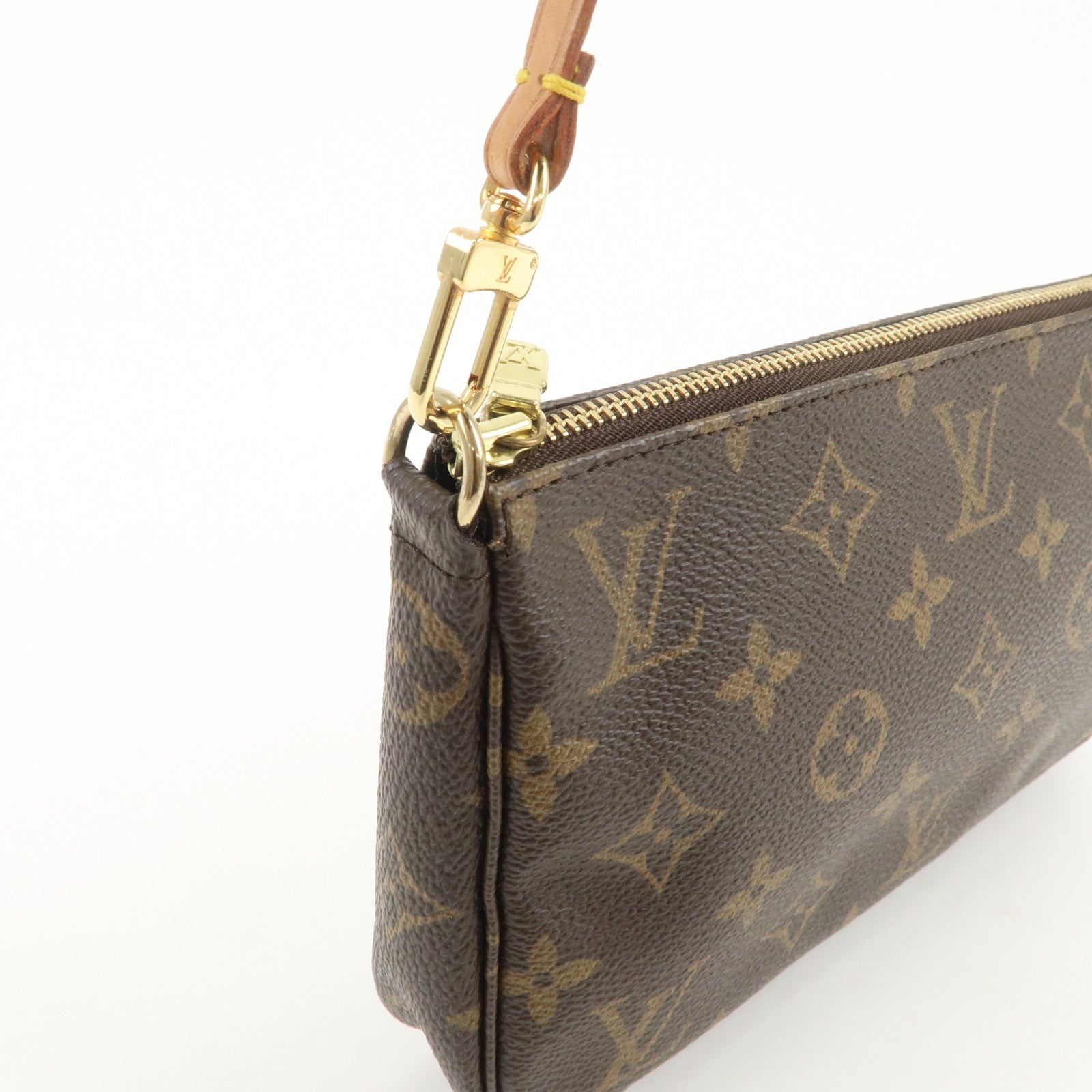 Louis Vuitton Monogram Pochette Accessoires Pouch Hand Bag M51980
